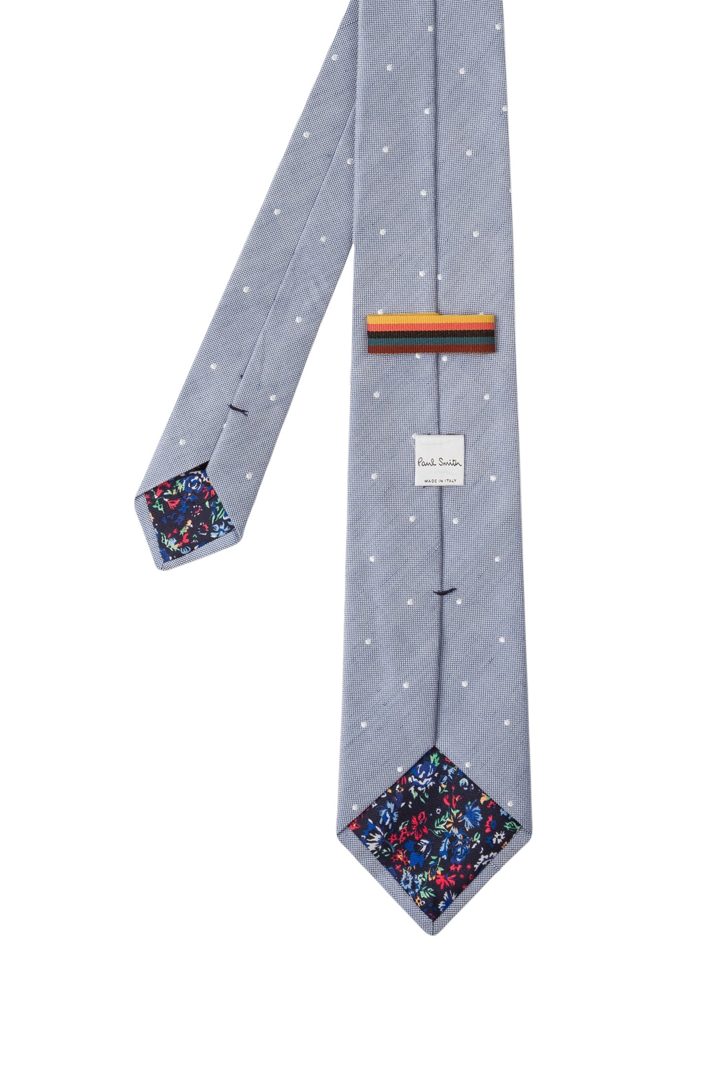 MEN TIE NARROW 6CM BLUE 3