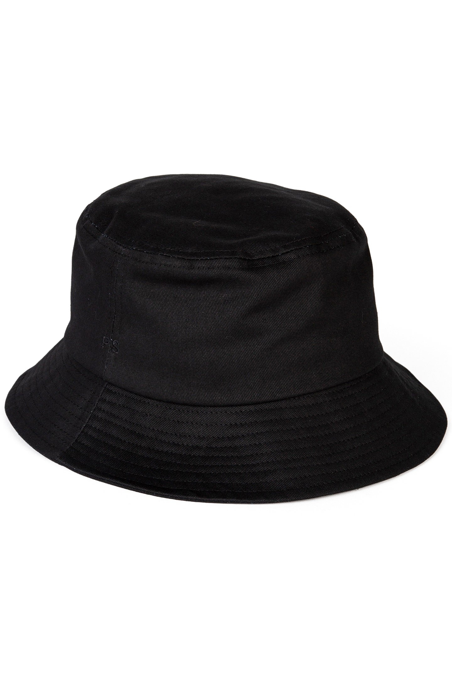 MEN HAT PS EMB BUCKET BLACK 2