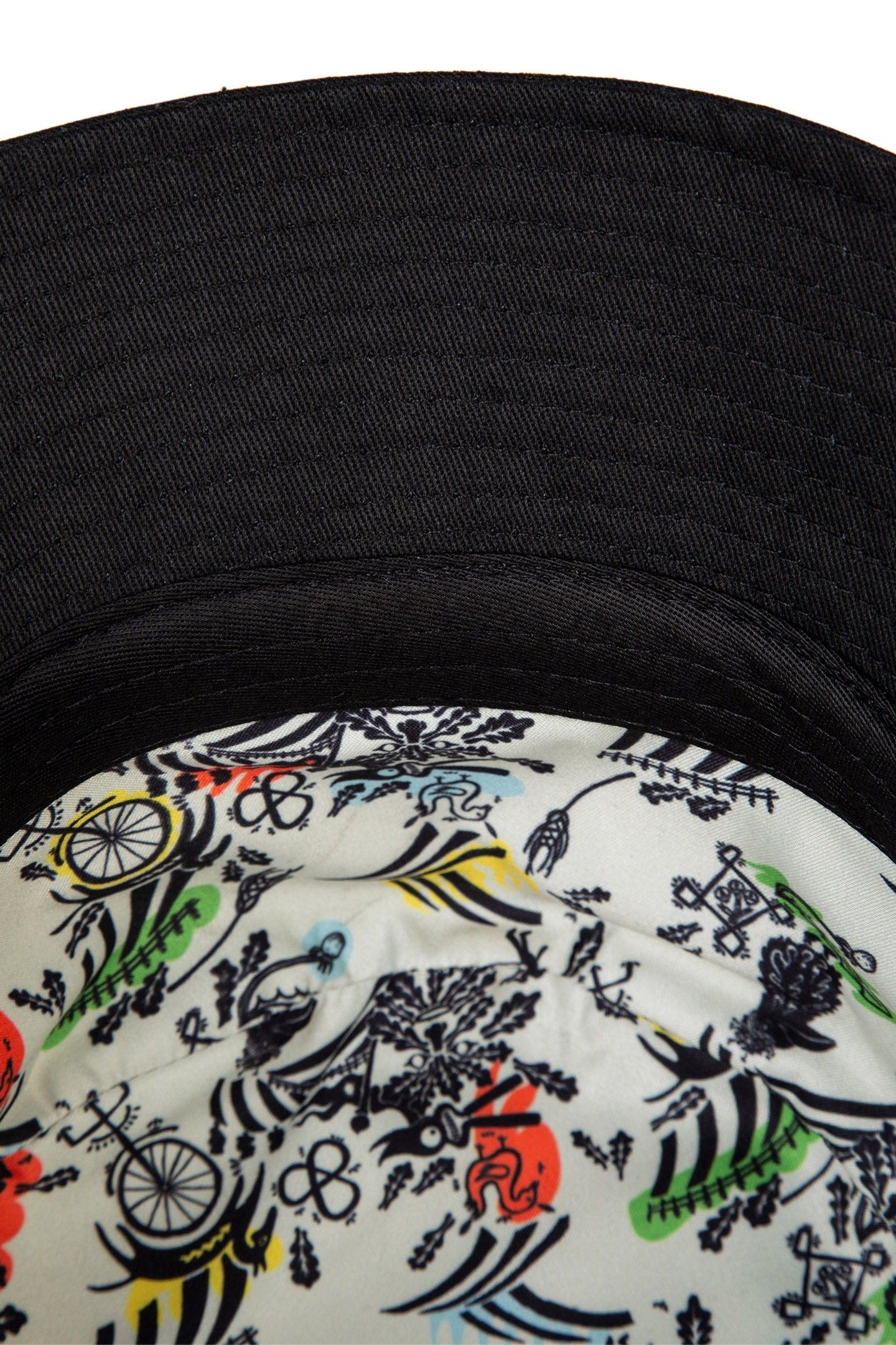 MEN HAT PS EMB BUCKET BLACK 4