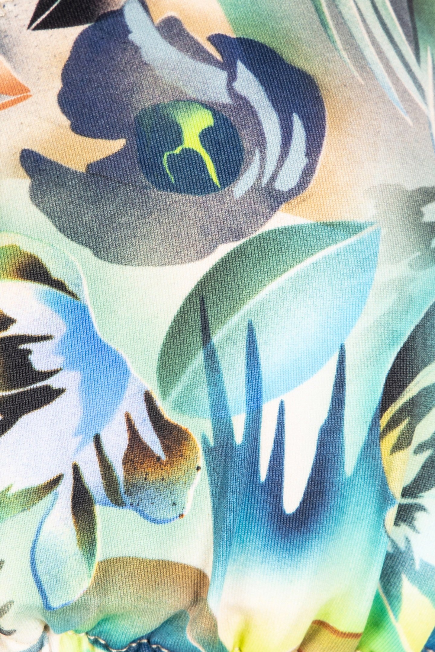 WOMEN TOP BIKINI TRIANGLE LEMON YELLOW 4