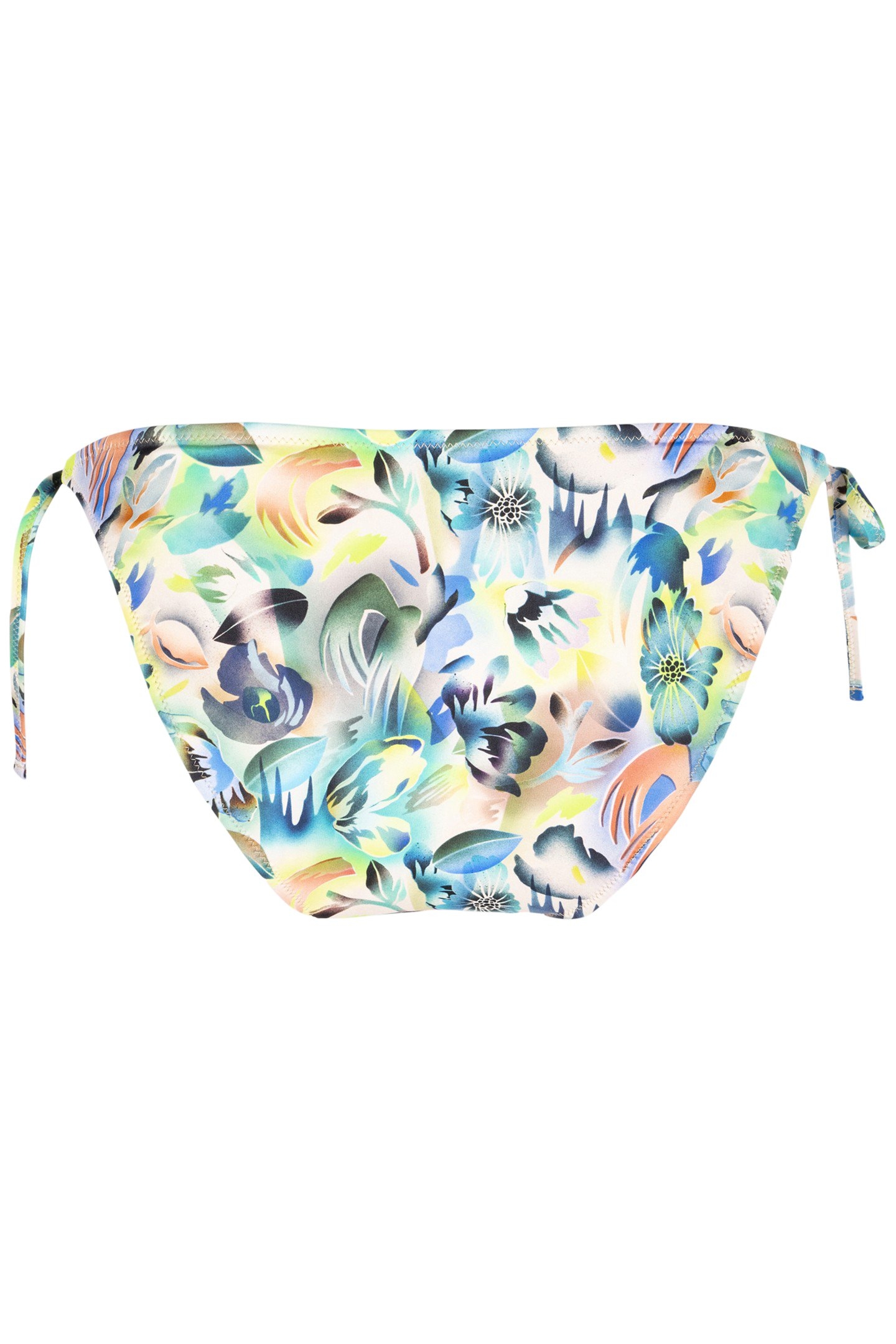 WOMEN BOTTOM BIKINI TIE LEMON YELLOW 2