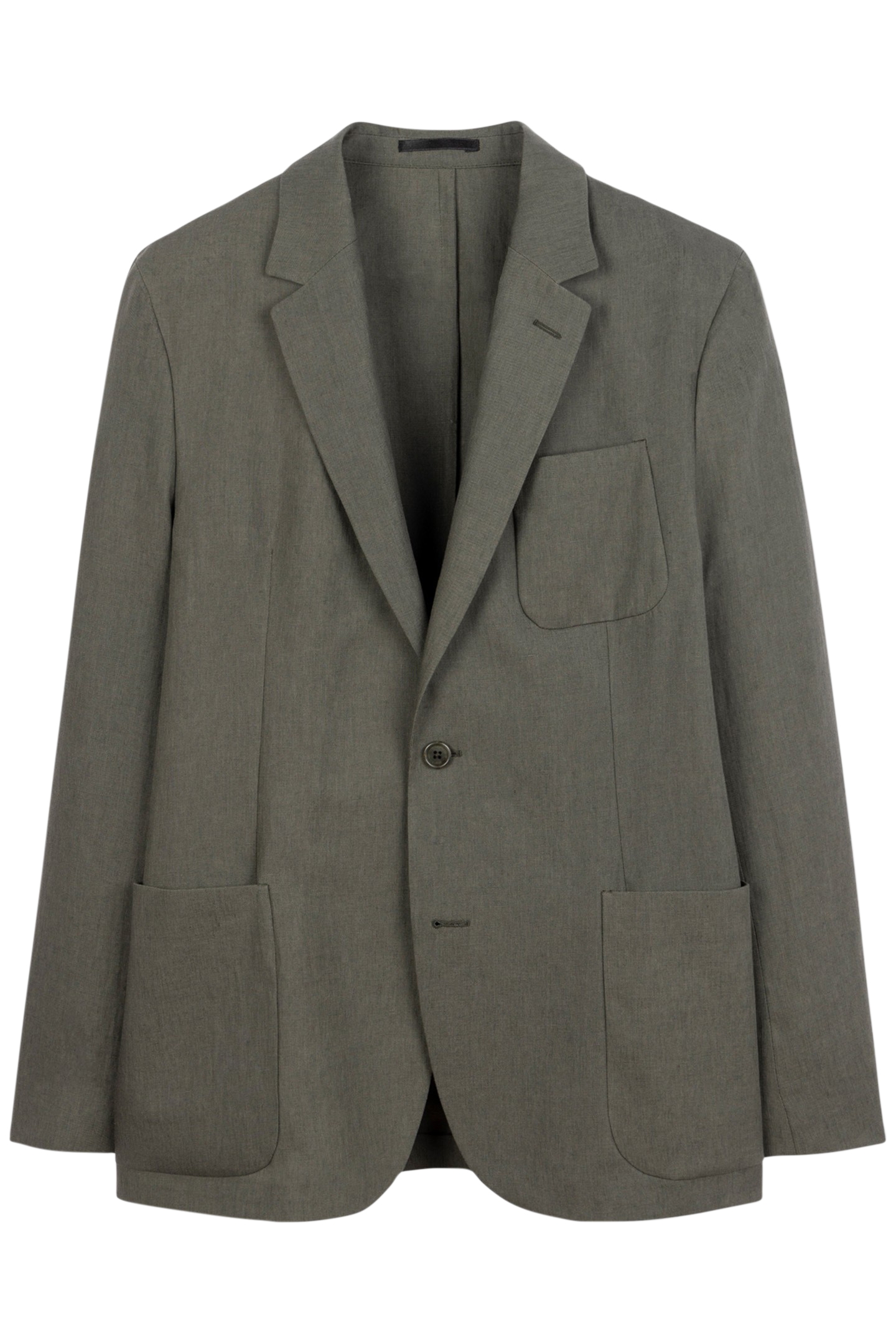 MENS 2 BTN PATCH POCKET JACKET VERY DARK GREEN 4