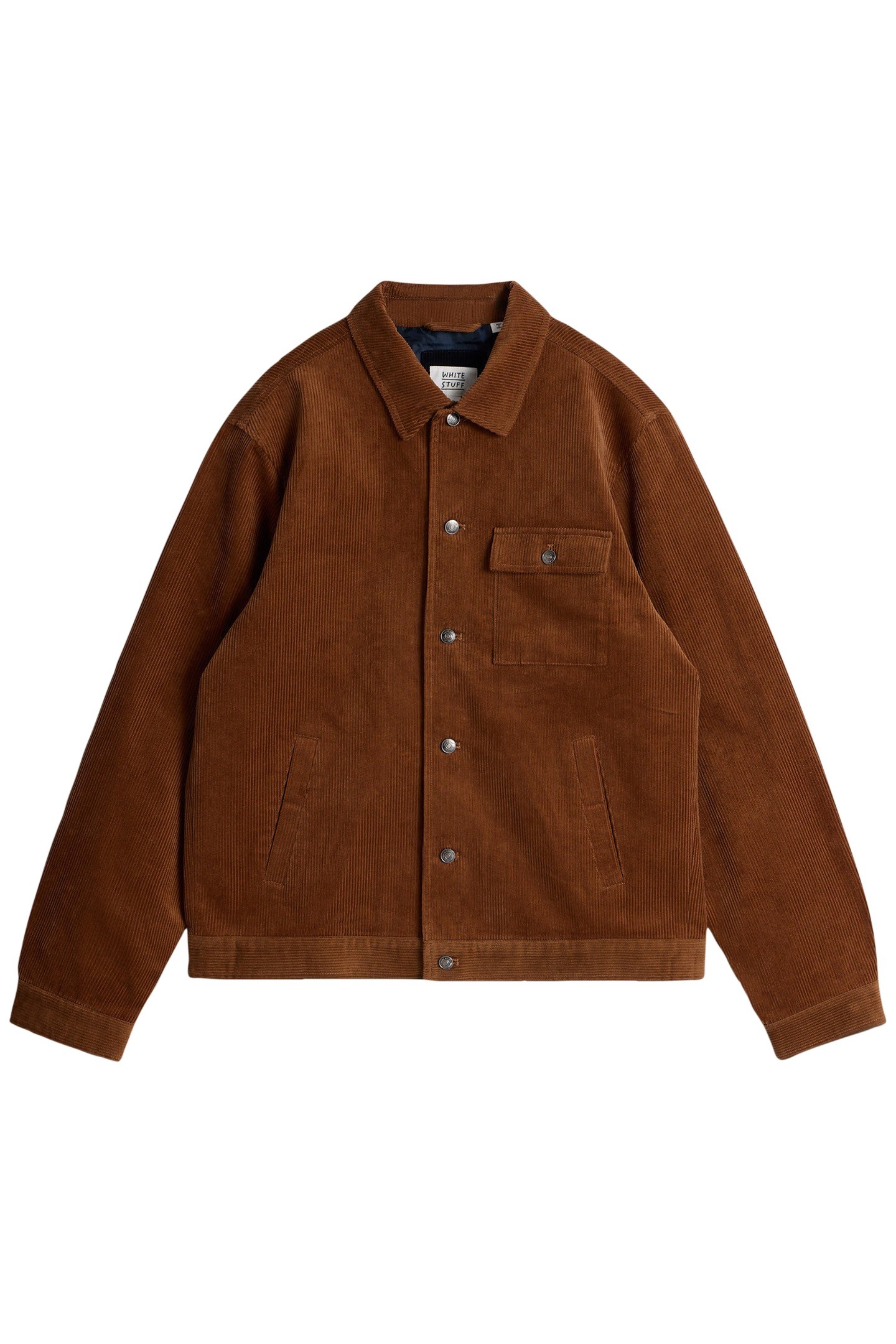 CORD JACKET MID TAN 3