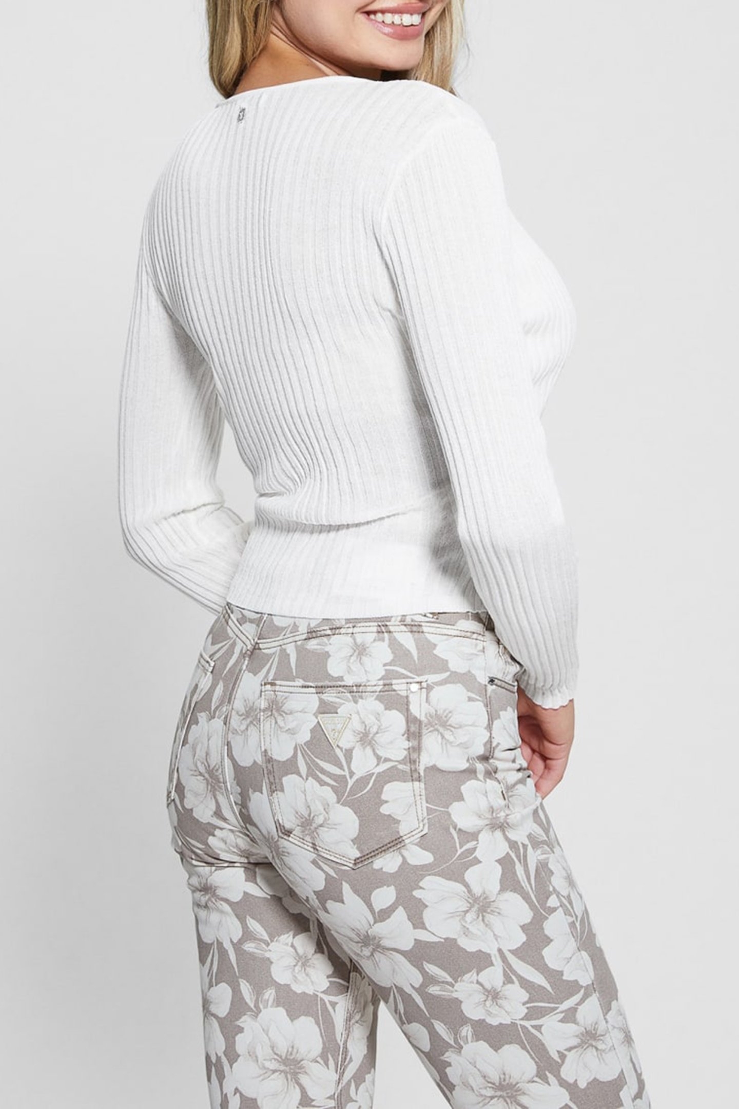 LS FAUX DBL LAYER RE DOVE WHITE 2