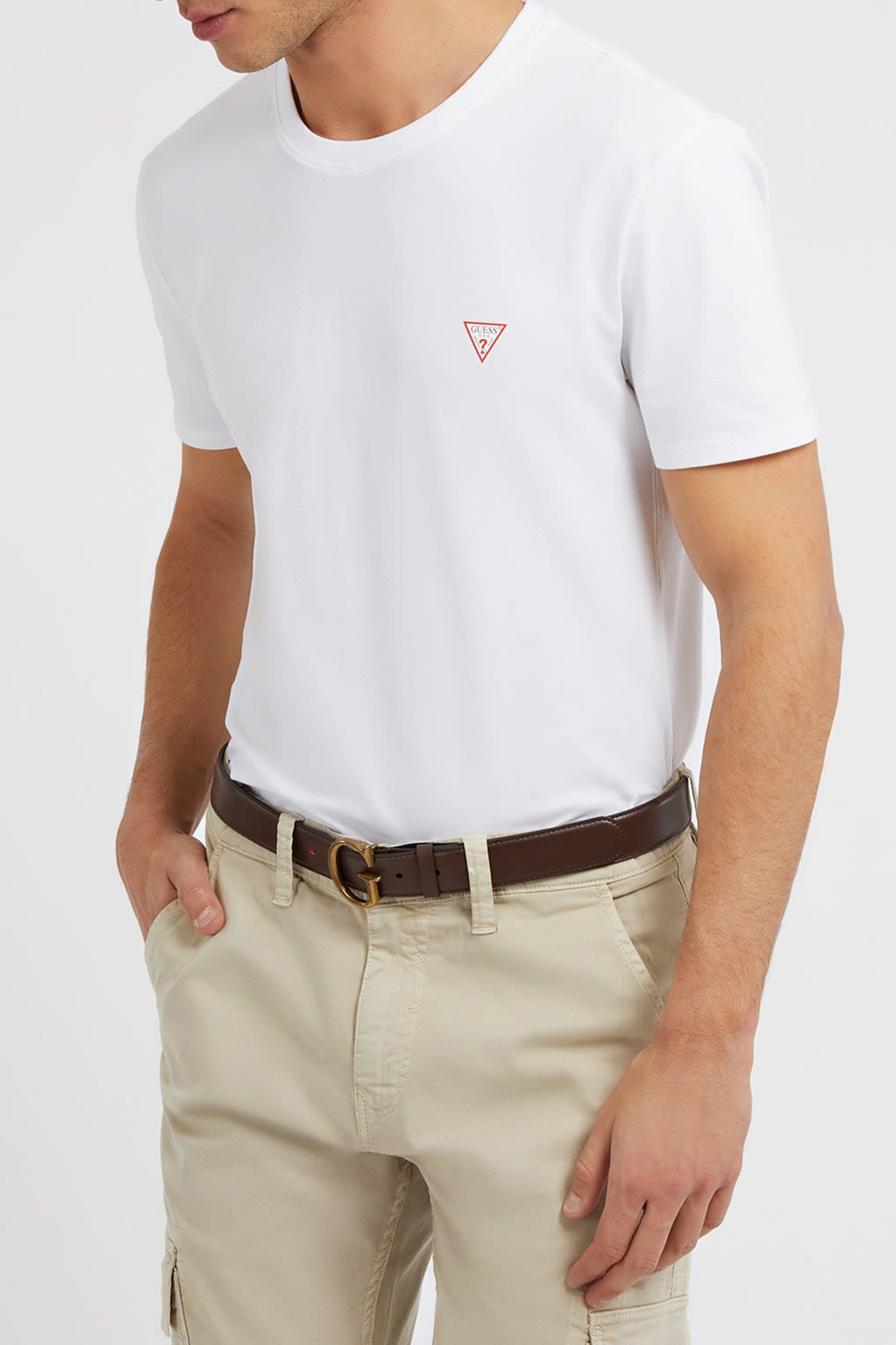 CN SS CORE TEE STR PURE WHITE 1