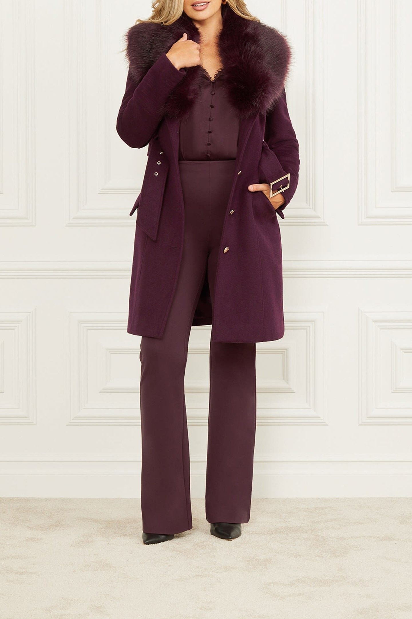 LORETA COAT REGAL PLUM 3