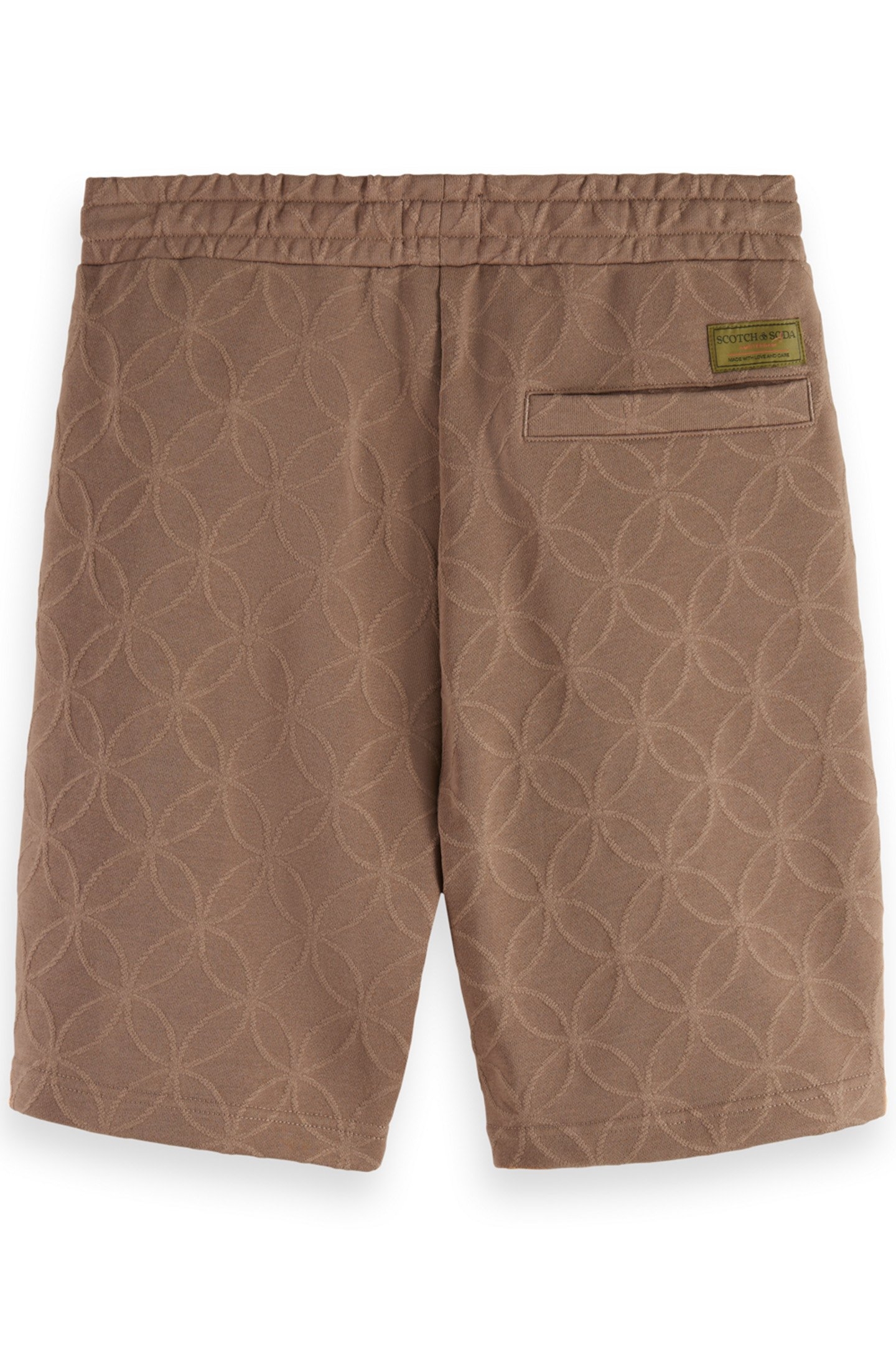 JACQUARD TERRY SWEATSHORTS CAPPUCHINO 2