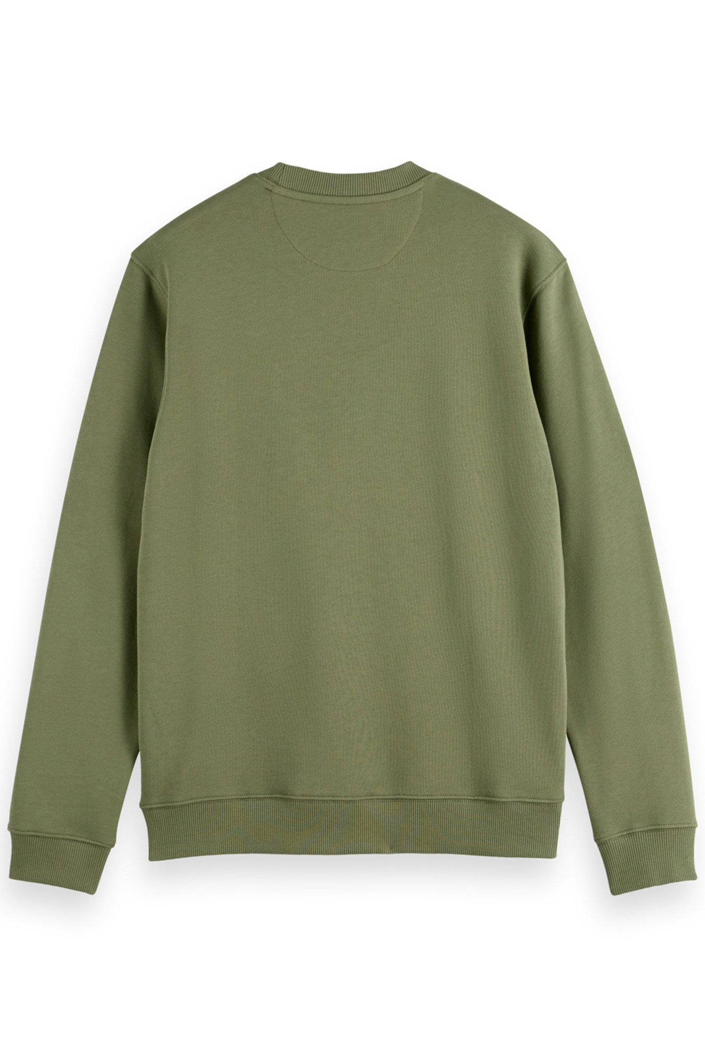 ESSENTIAL BADGE CREW SWEAT GREEN IVY 2