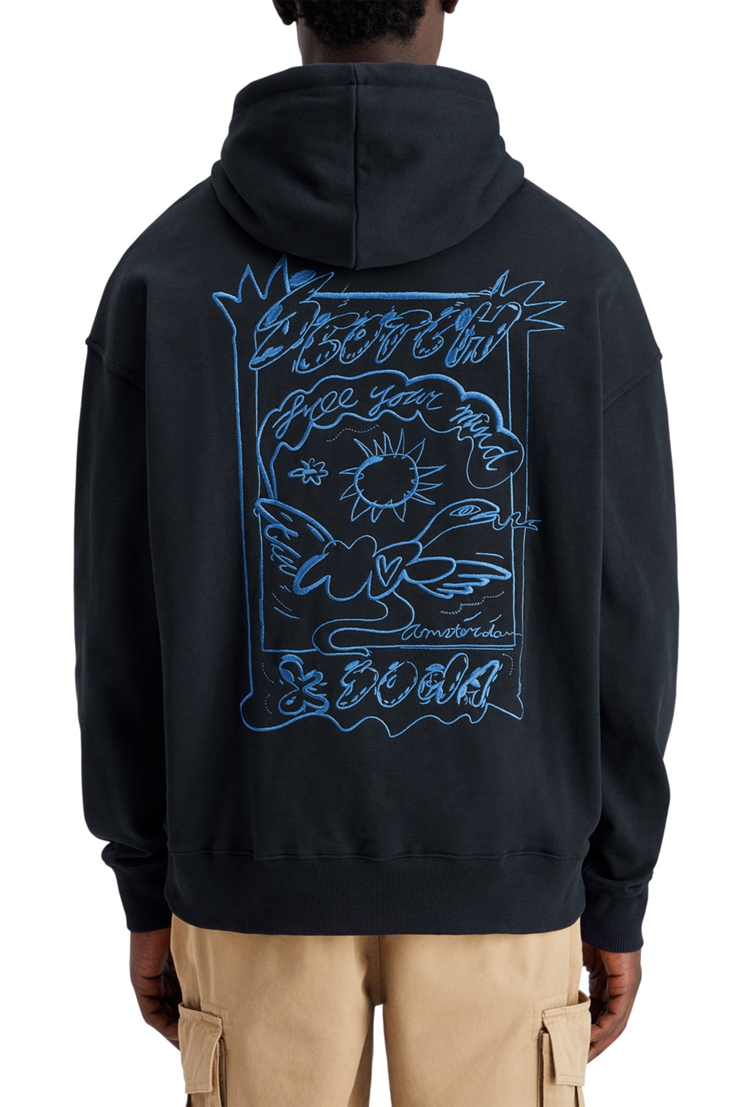 EMBROIDERED ARTWORK HOODIE NIGHT 2