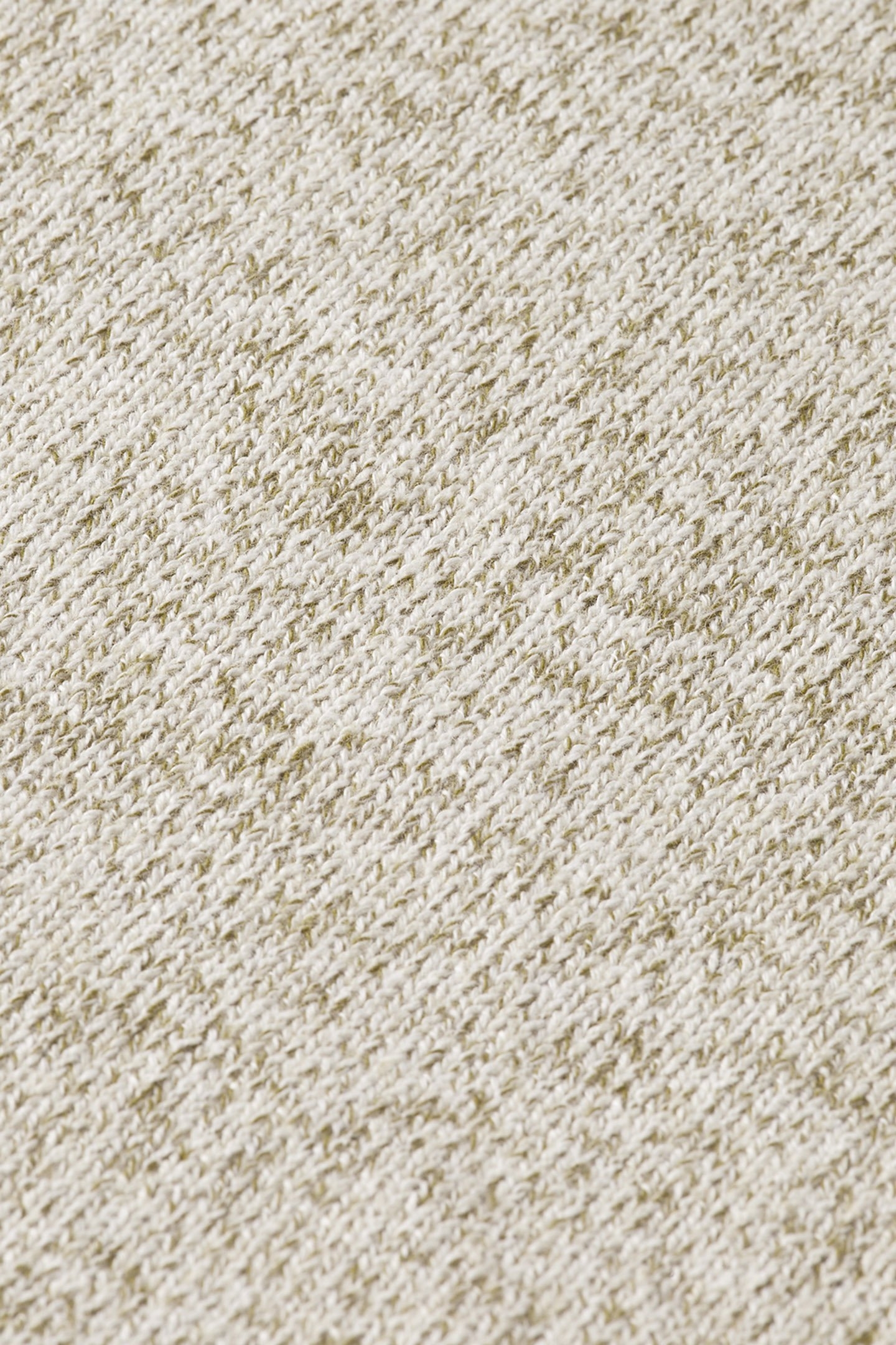 REGULAR CREW NECK COTTON BLEND WHITE MELANGE 3