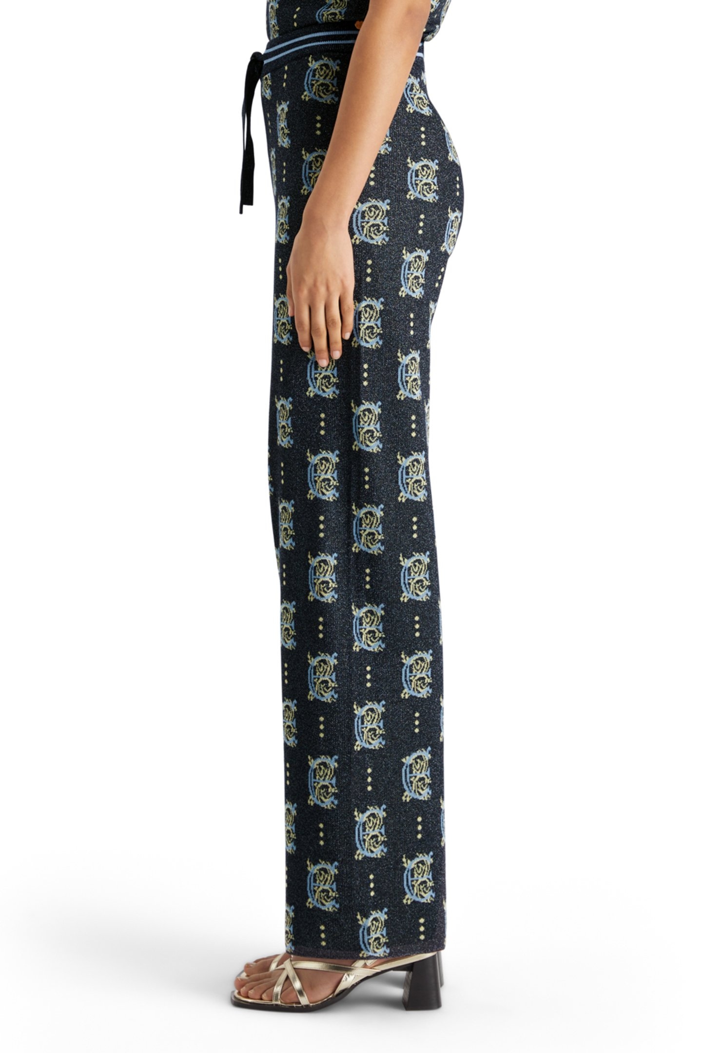 JACQUARD KNITTED TROUSERS NIGHT 7