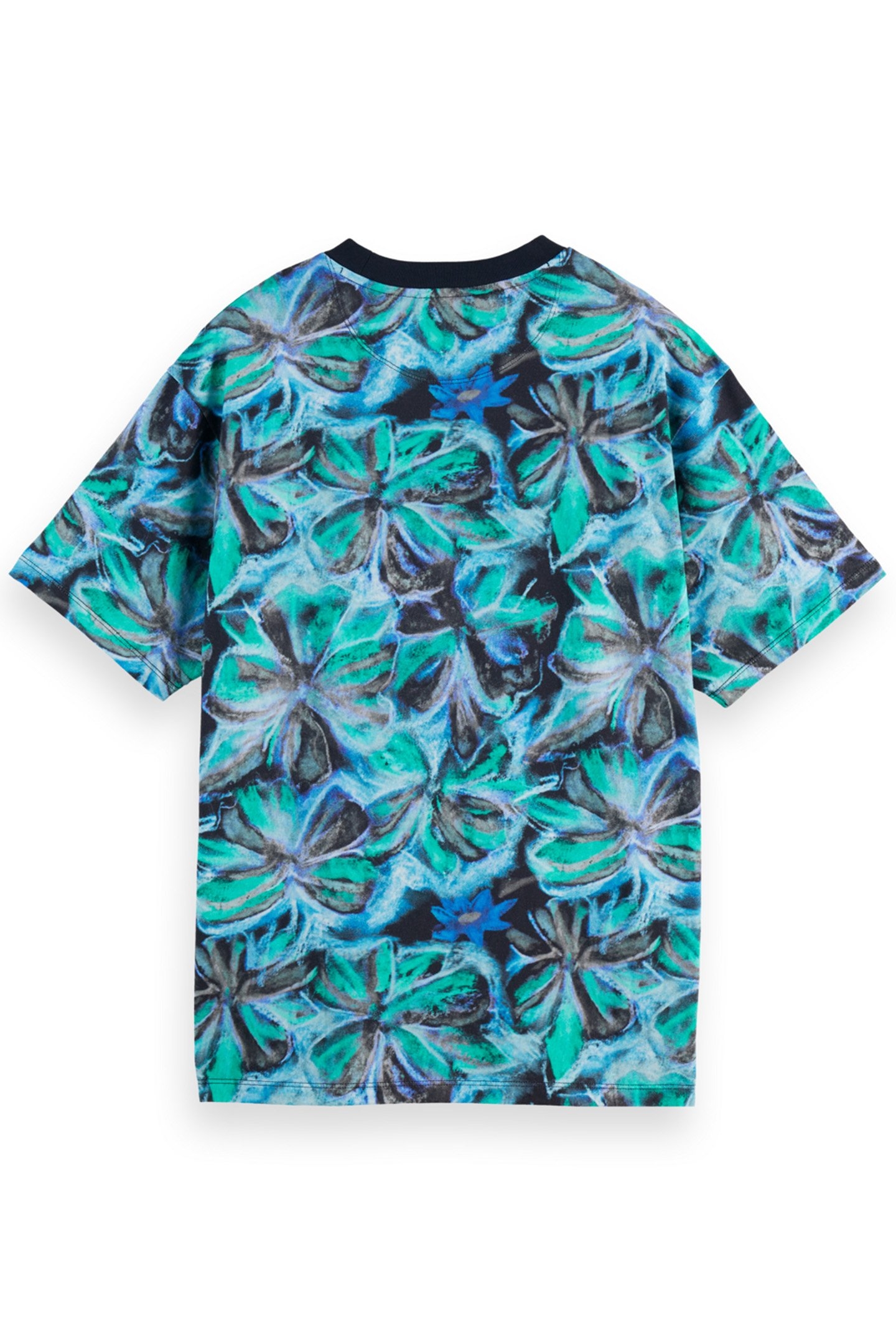DIGITAL PRINT T-SHIRT PASTEL FLOWER 2
