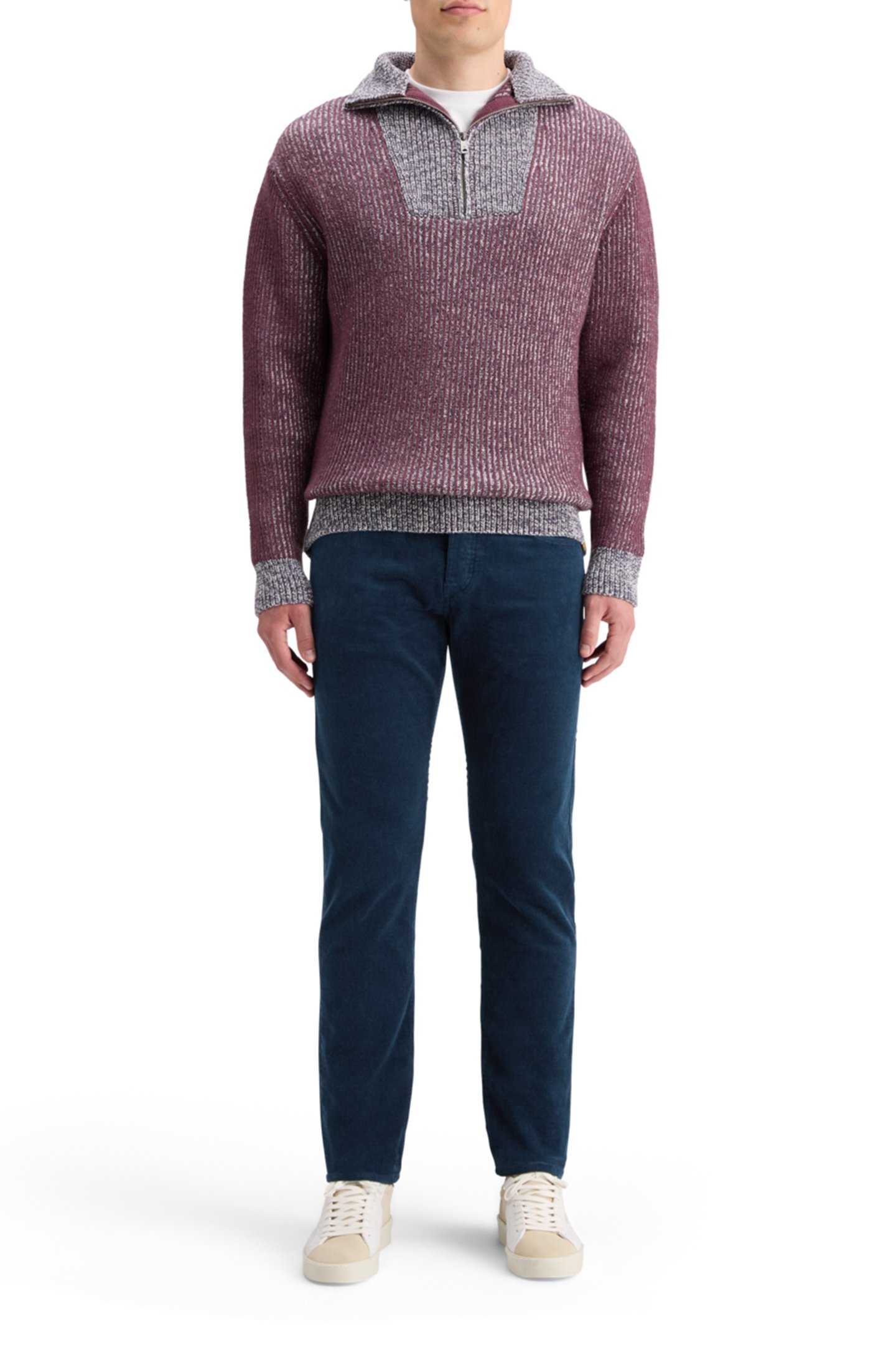 RALSTON 5 POCKET CORDUROY CHINO HERITAGE BLUE 6