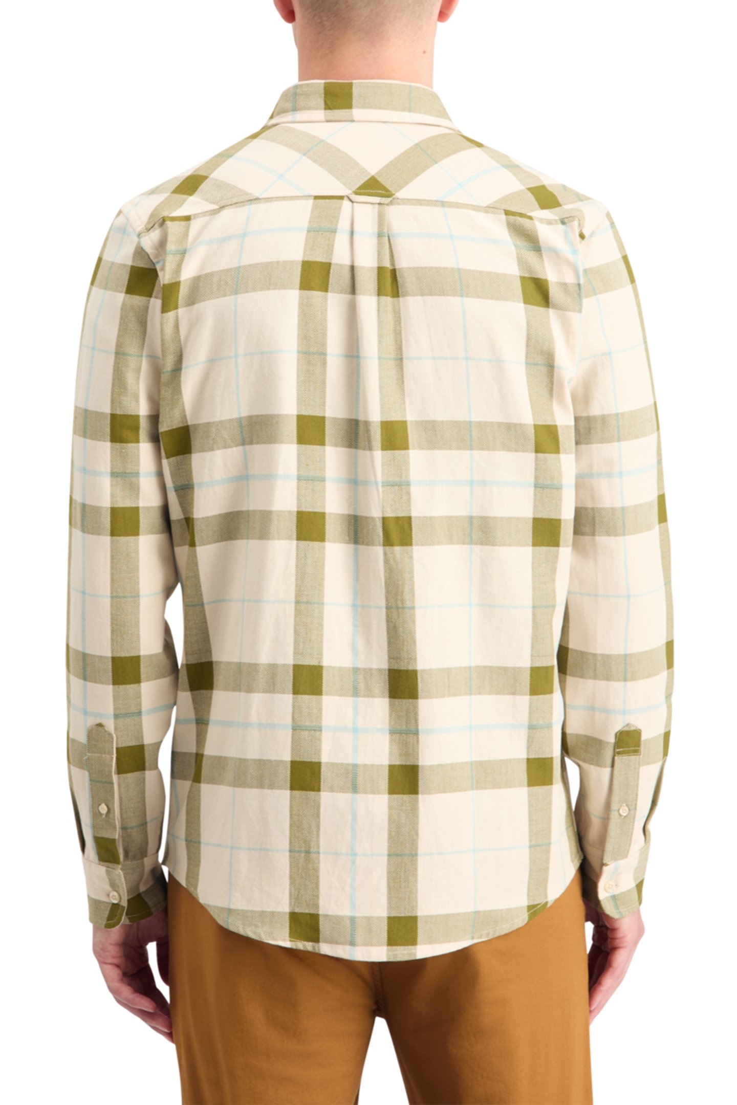 HERRINGBONE CHECK SHIRT BEIGE CHECK 2