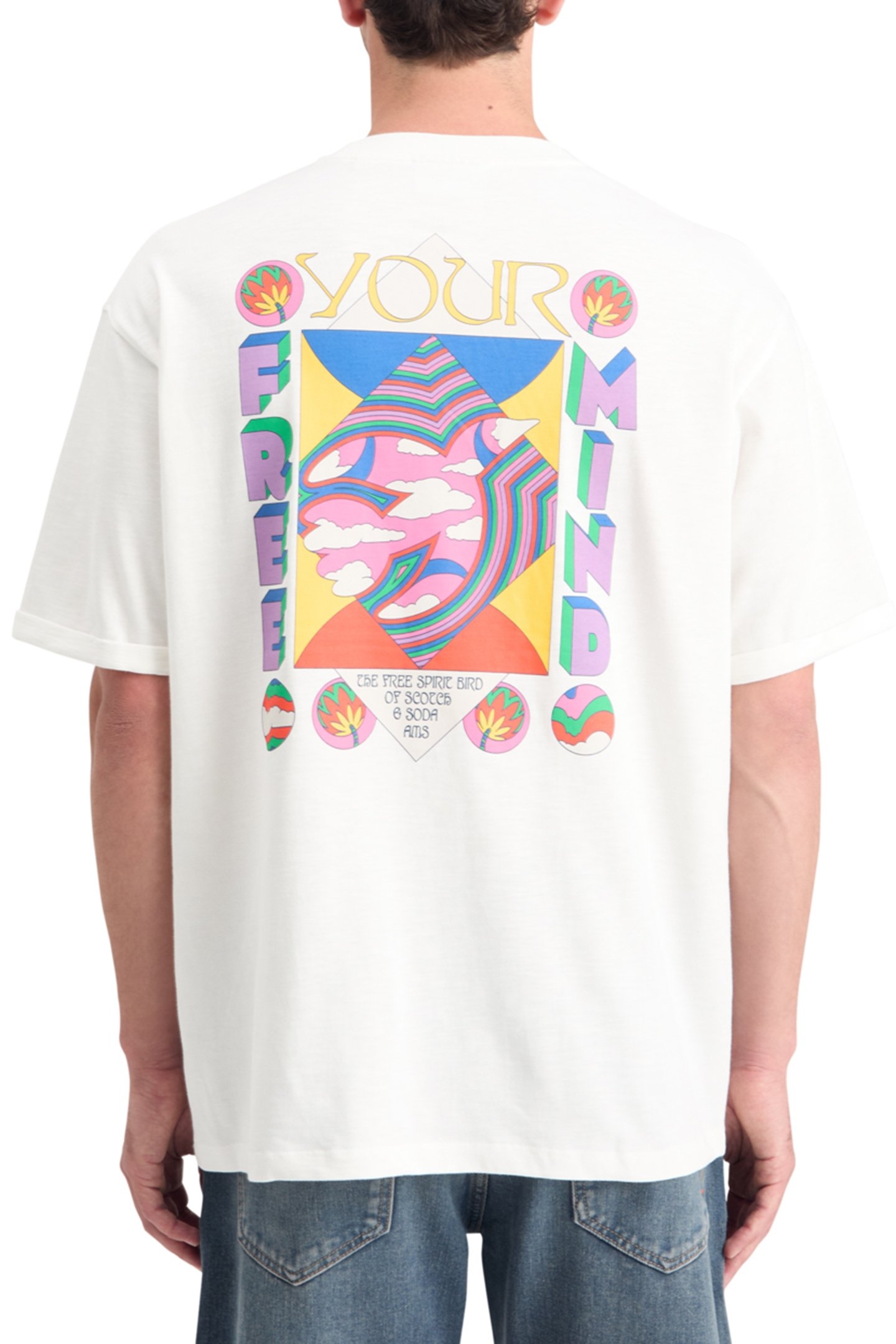 LOOSE FIT BACK ARTWORK T-SHIRT SWAN 2