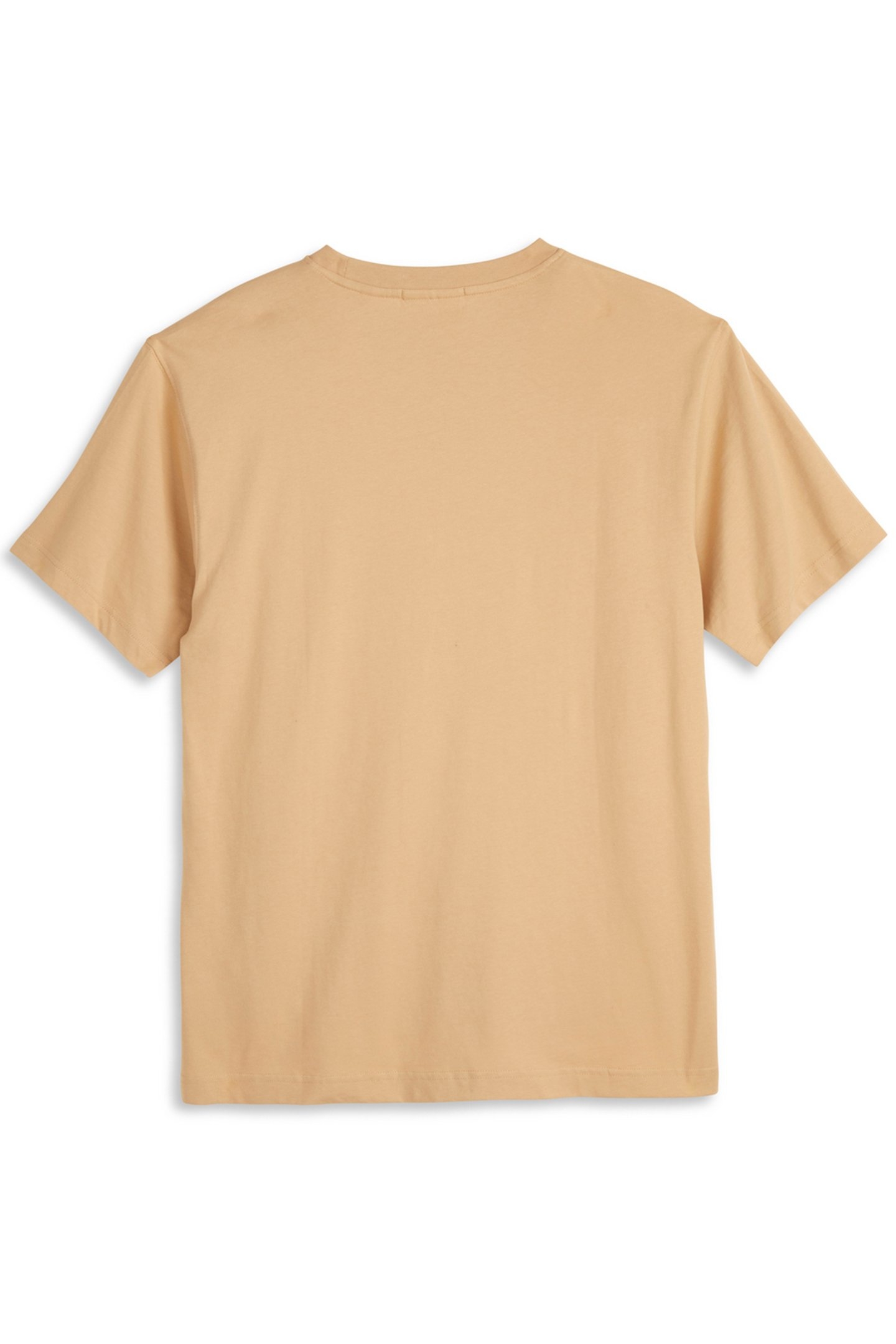 SS GRAPHIC TEE LT PASTEL BROWN 2