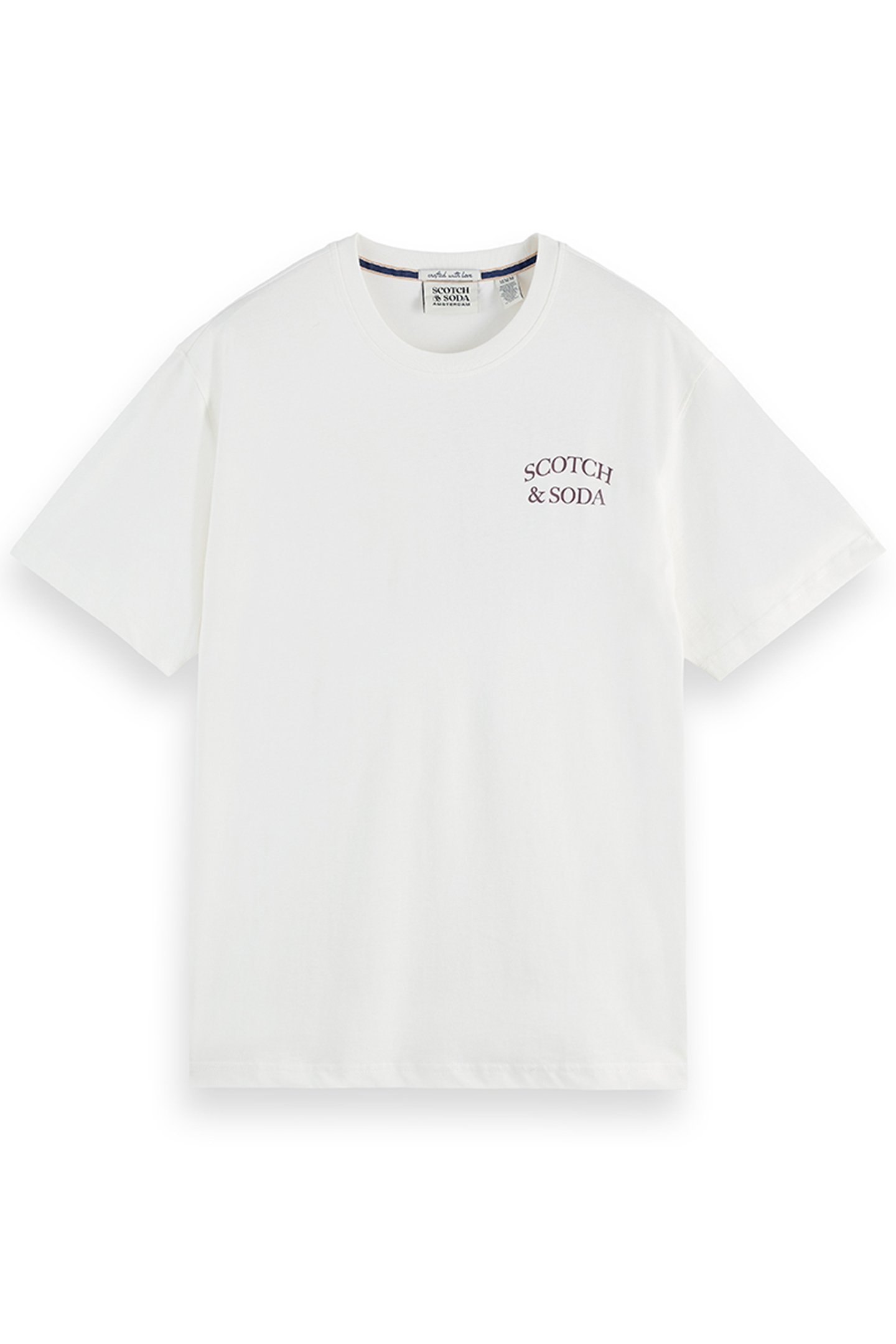 SS GRAPHIC TEE LIGHT BEIGE 1