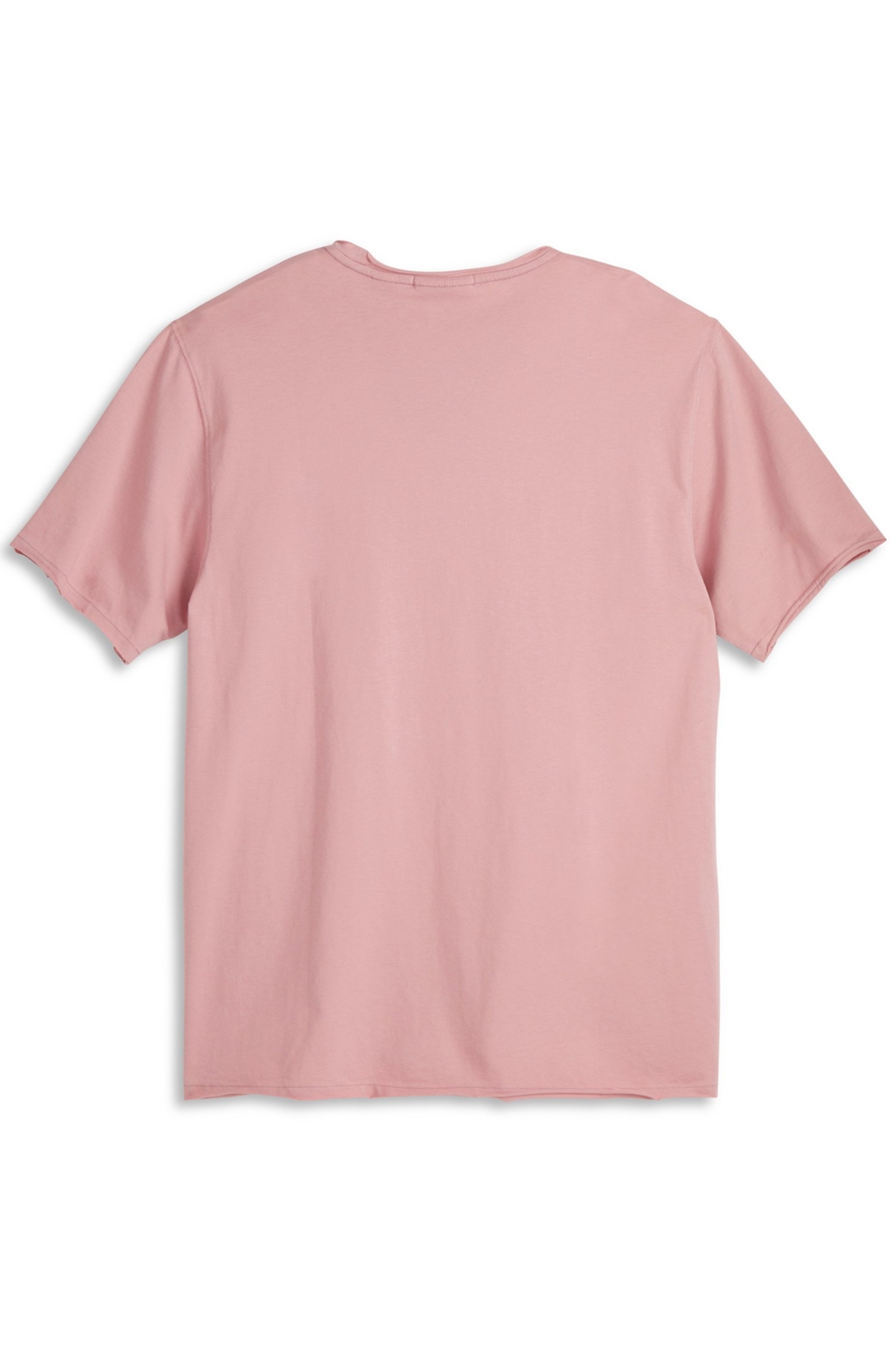 SS ROLL NECK TEE MEDIUM PINK 2