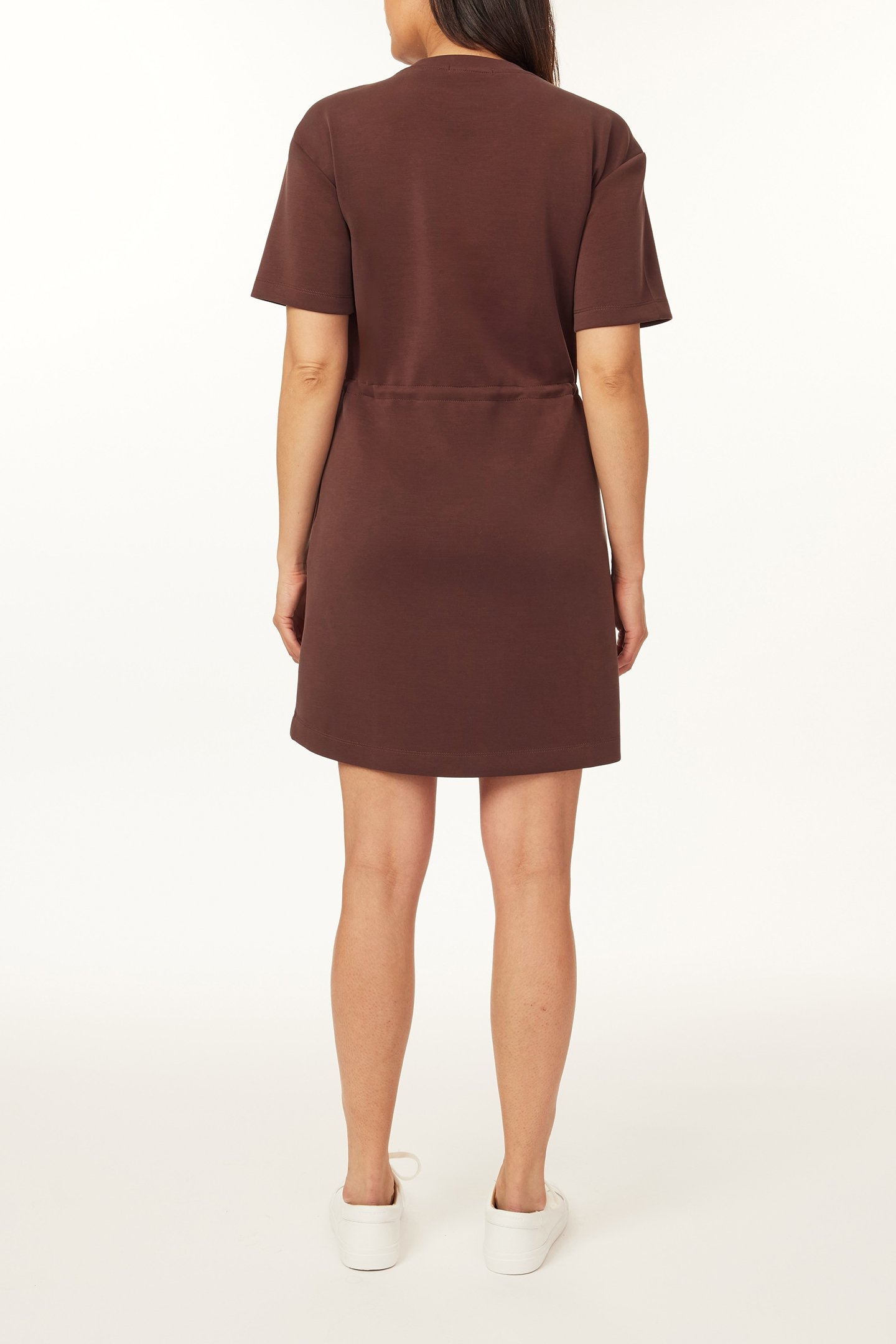 DRAWSTRING TEE DRESS PUCE 2