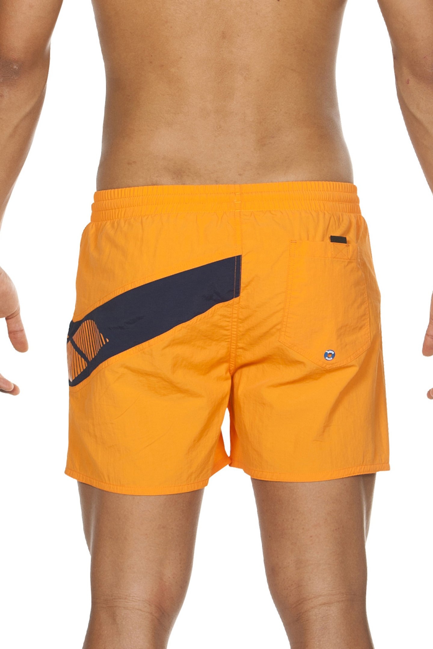 HERMES SHORT TANGERINE-NAVY 2