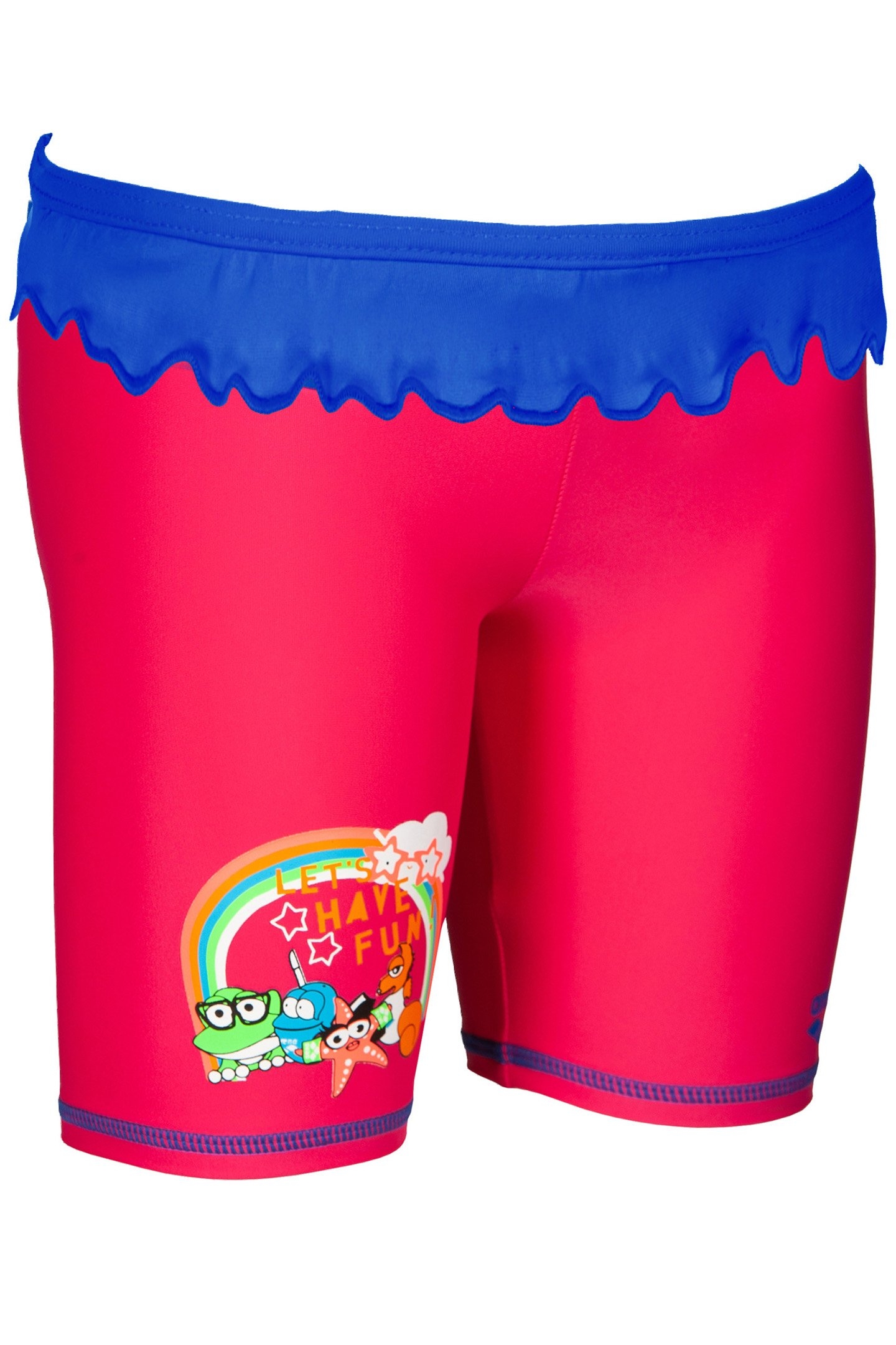 AWT KIDS GIRL UV JAMMER FREAK ROSE-NEON BLUE 3