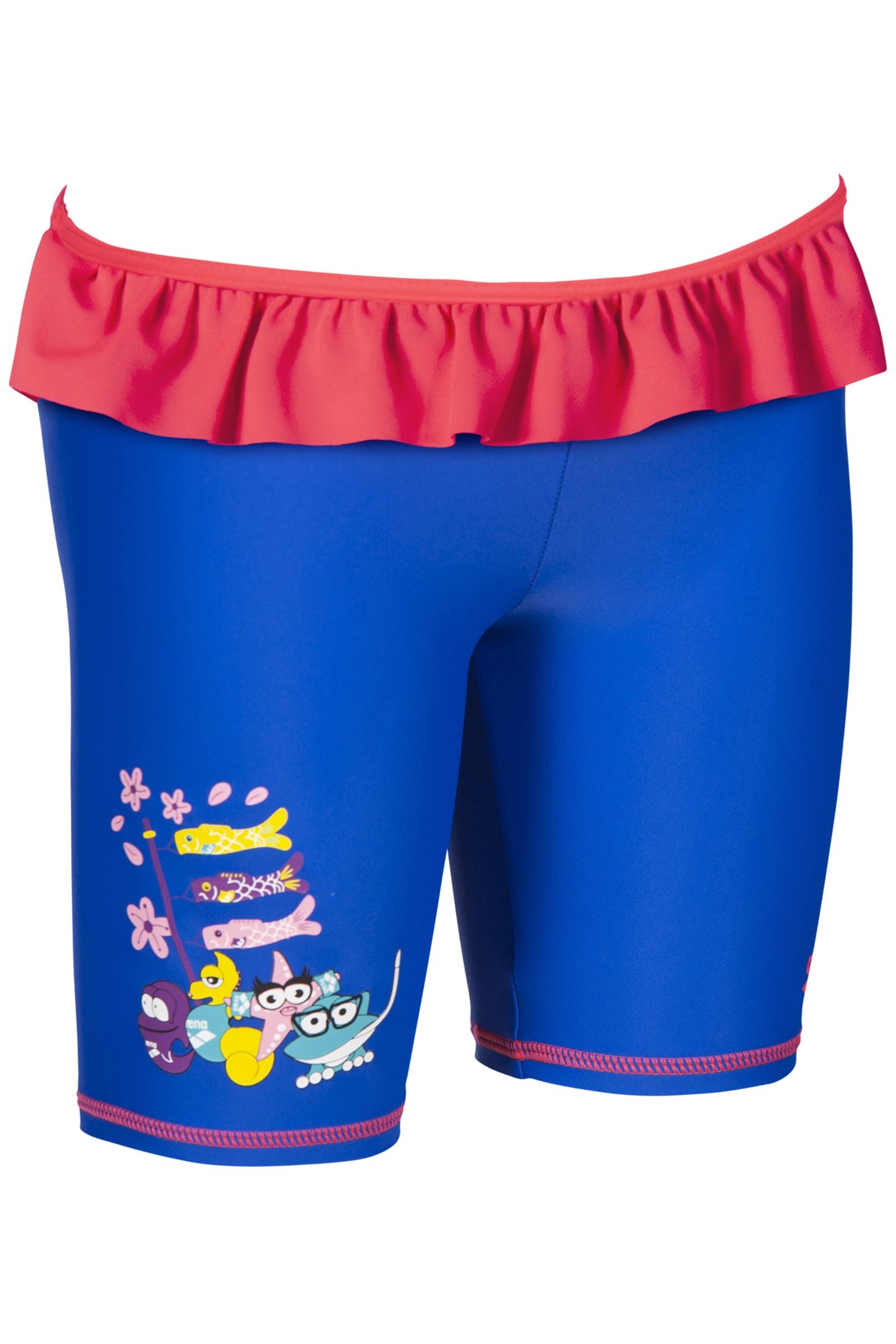 AWT KIDS GIRL UV JAMMER NEON BLUE-FLUO RED 1