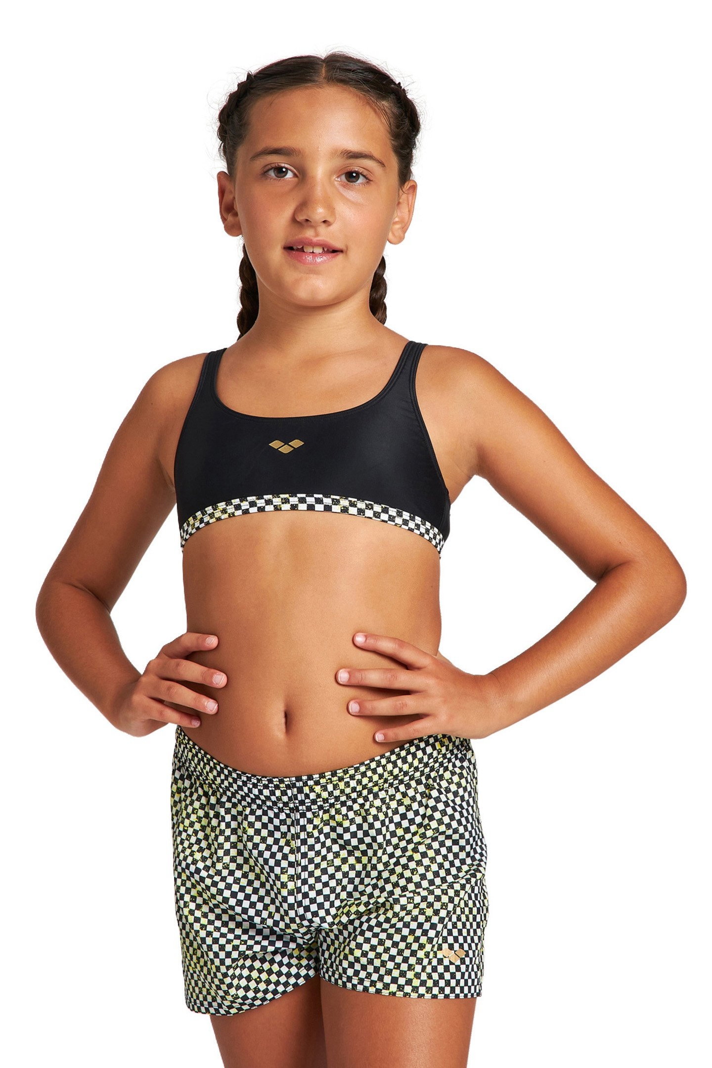 G ALLOVER SHORT JR WHITE MULTI 1