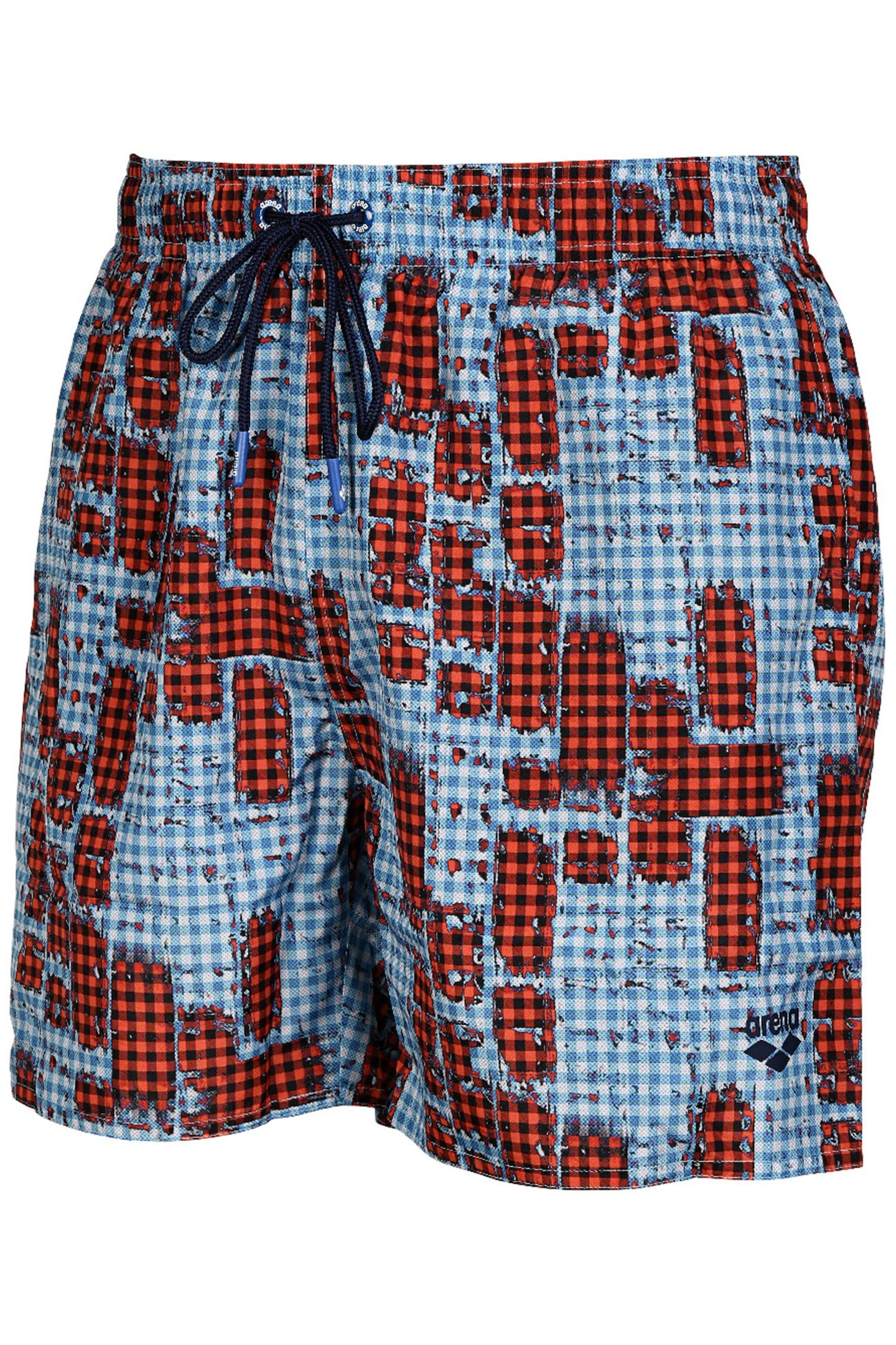 MEN'S BEACH BOXER ALLOVER RED MULTI 6