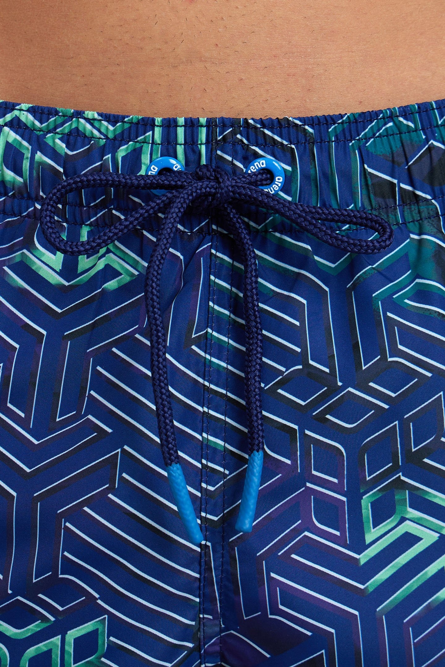 MEN'S BEACH BOXER ALLOVER KIKKO PRO NAVY 5