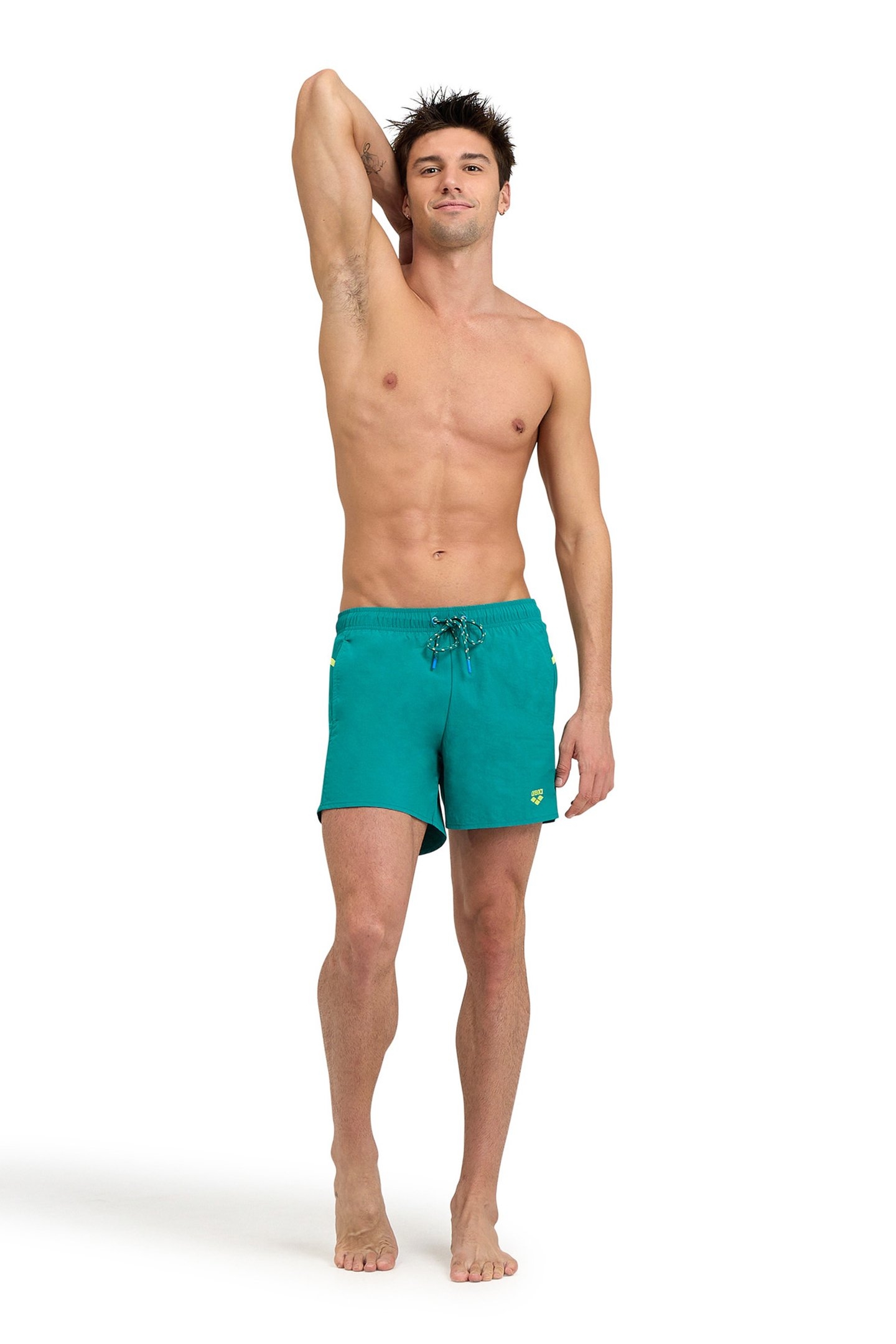 MEN'S ARENA PRO_FILE BEACH SHORT GREEN LAKE-SOFT GREEN 3