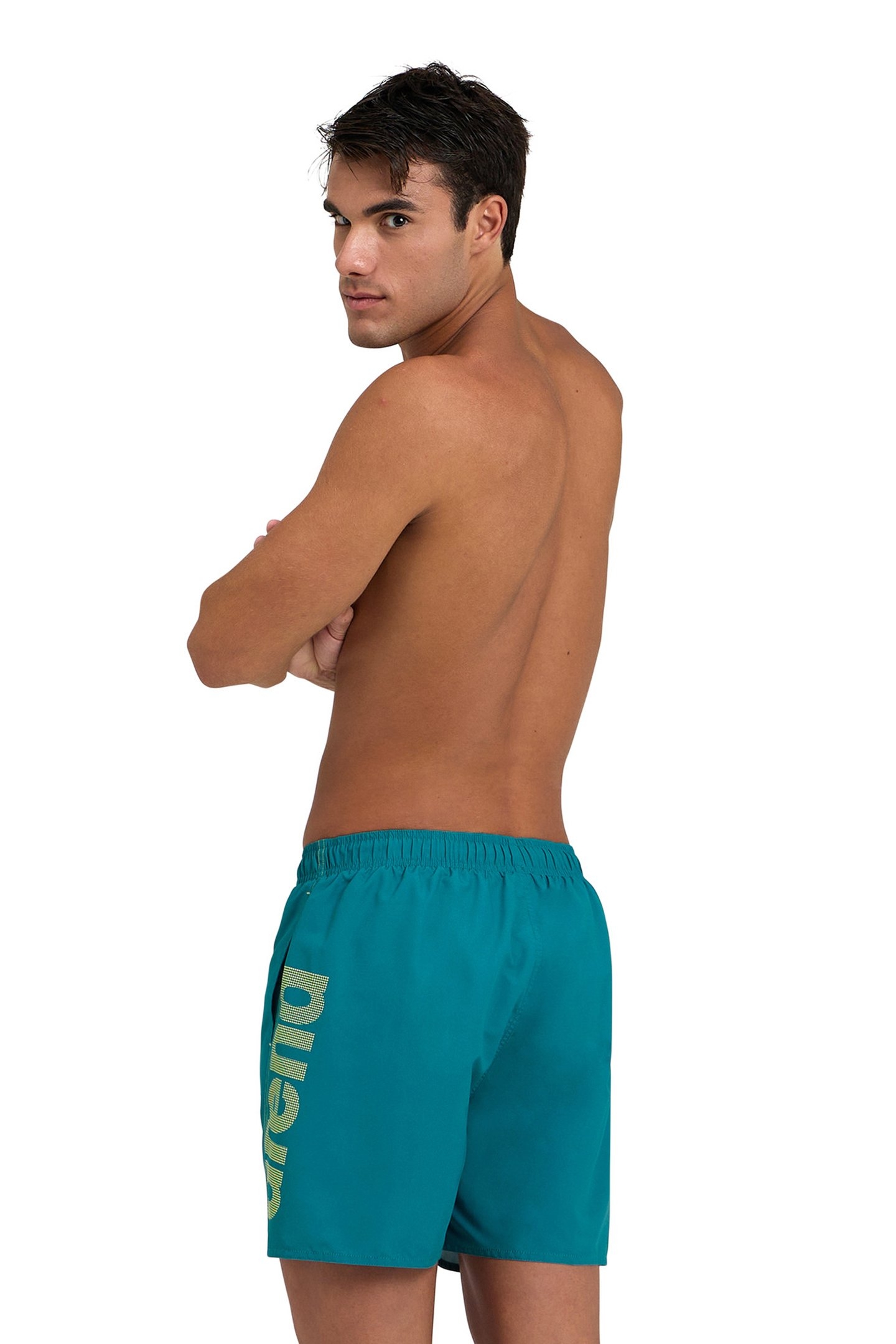 FUNDAMENTALS ARENA LOGO BOXER R GREEN LAKE-SOFT GREEN 2