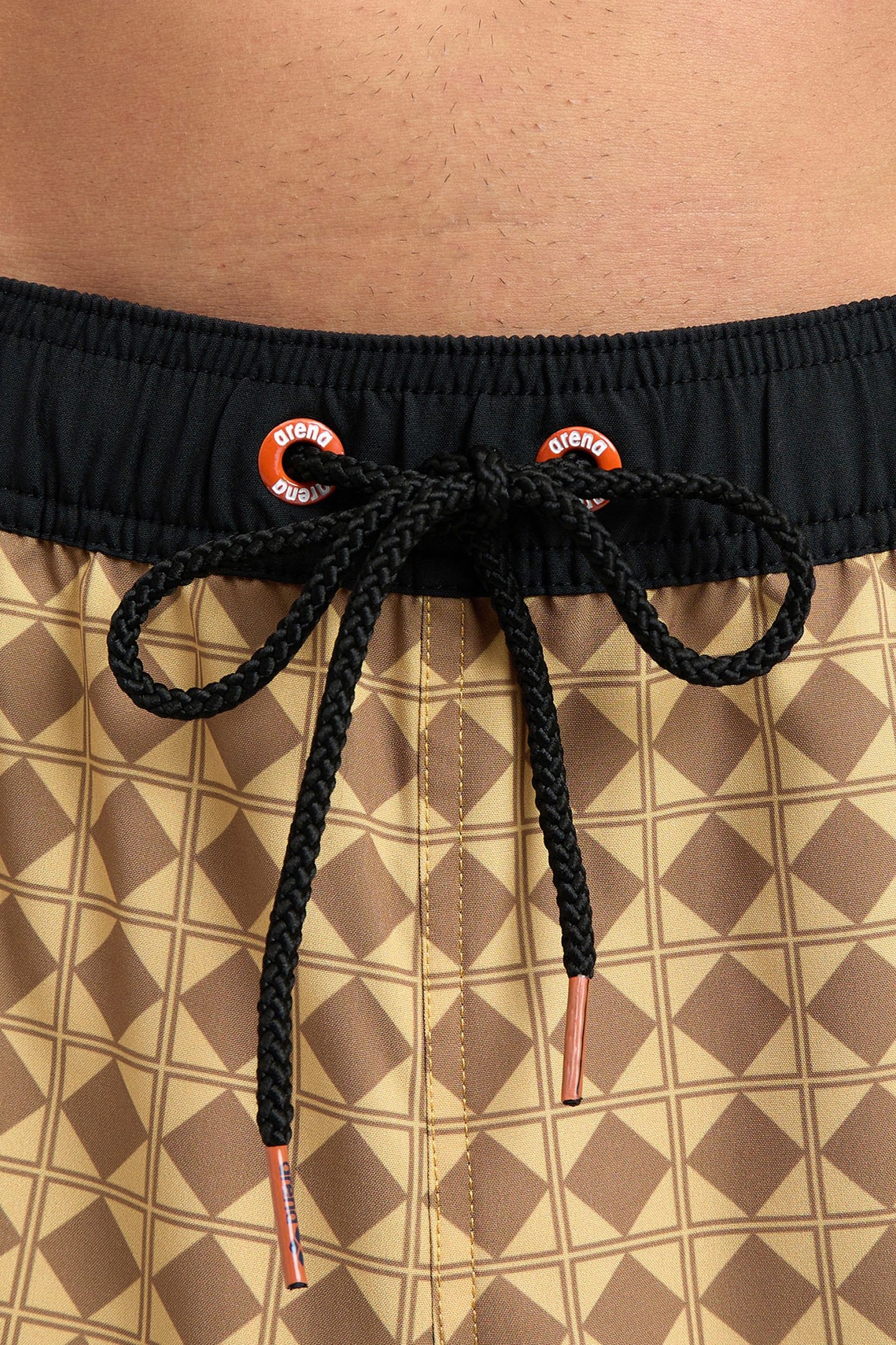 MEN'S ARENA 50TH BEACH BERMUDA GOLD MULTI-BLACK-WHITE 5