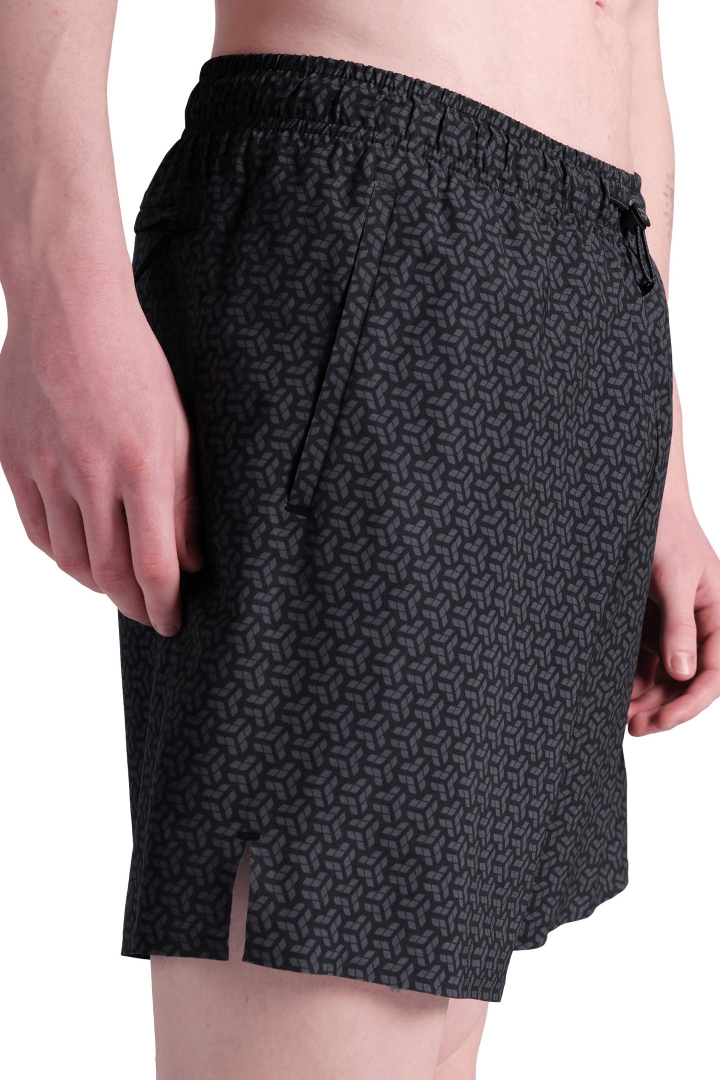 MEN'S ARENA EVO BEACH BOXER AO BLACK-ASPHALT 4