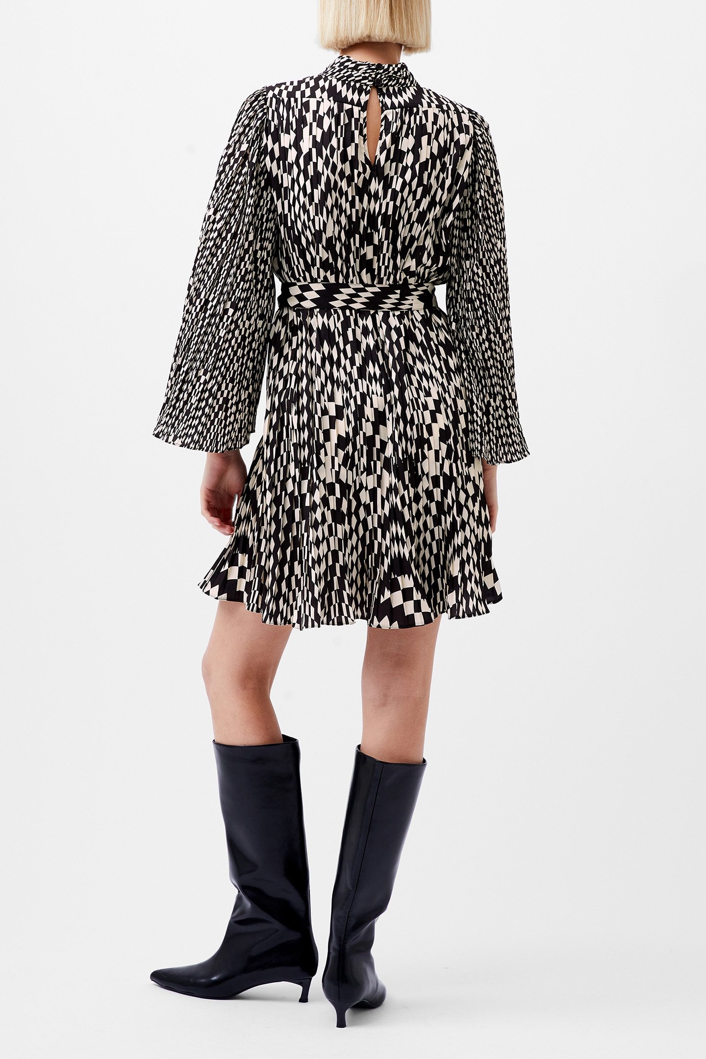 FERN ARIE PLEATED ELLA GGT DRS CLASSIC CREAM/BLACKO 3