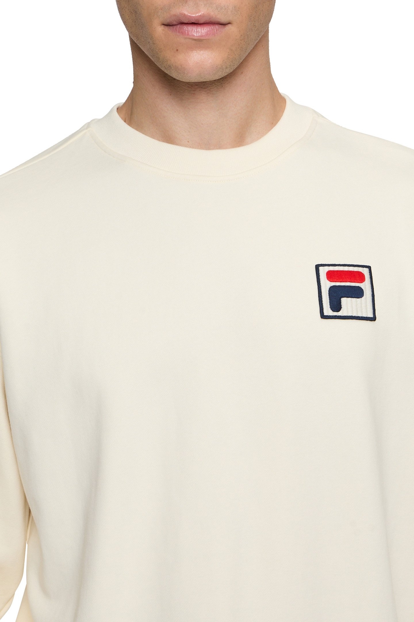 UNISEX BUXHALL LOOSE CREW ANTIQUE WHITE 7