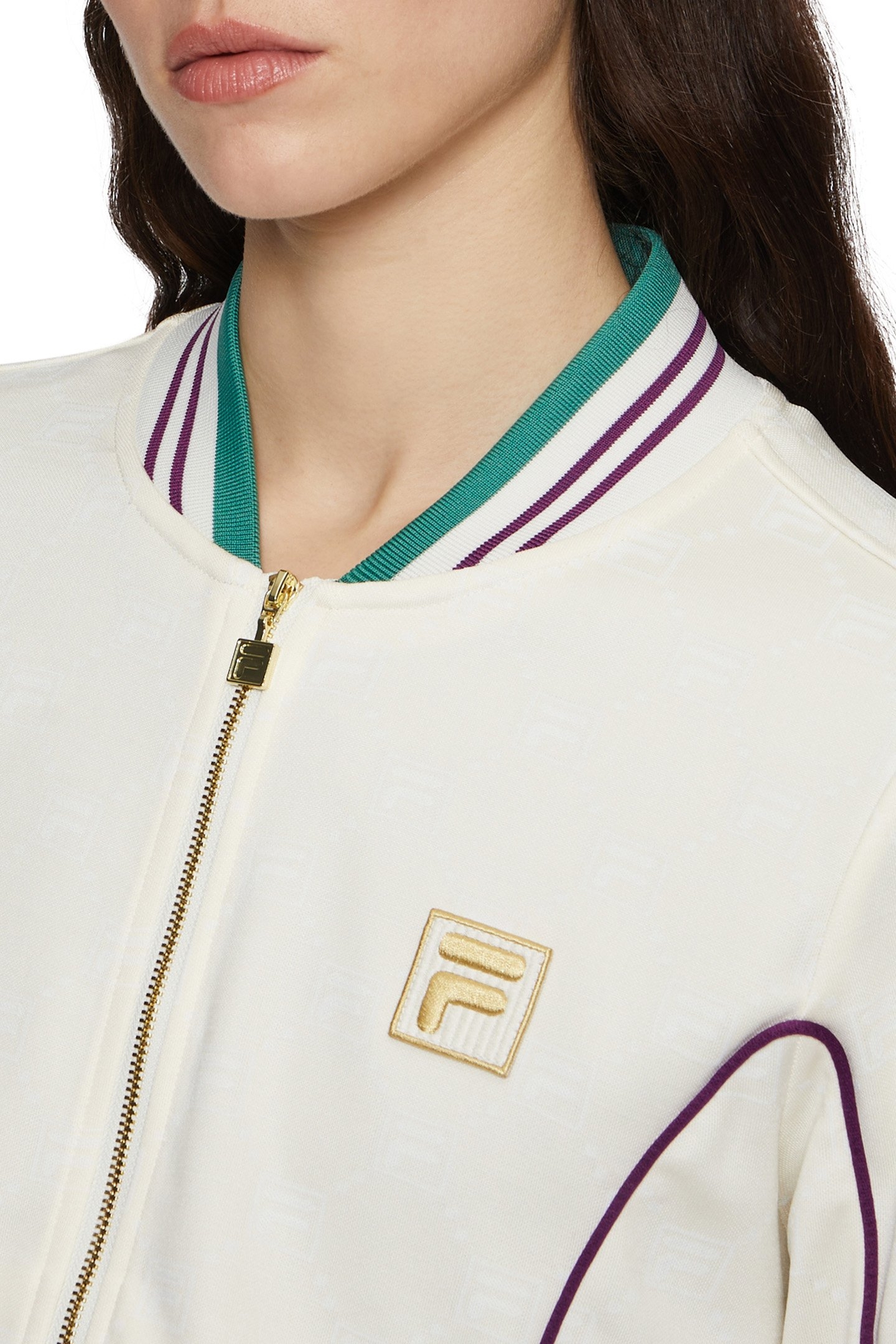 LAMIM TRACK JACKET ANTIQUE WHITE F-BOX MONOGRAM AOP 7