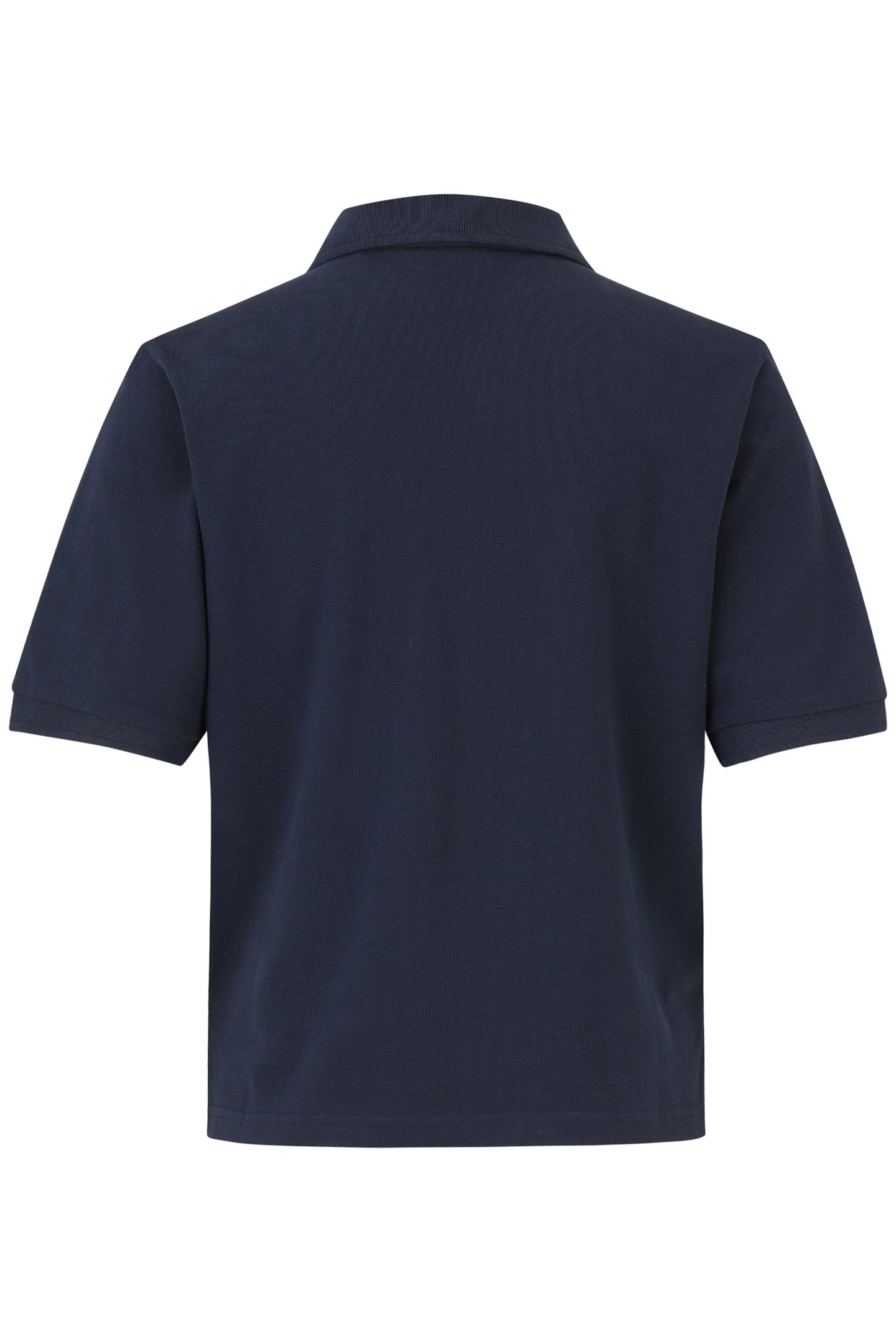 LUTTACH LOOSE POLO SHIRT BLACK IRIS 5