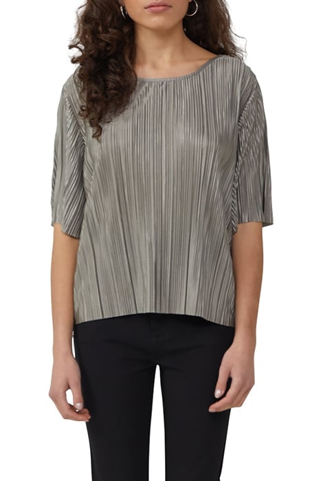 S.OLIVER-QS T-SHIRTS SILVER 1