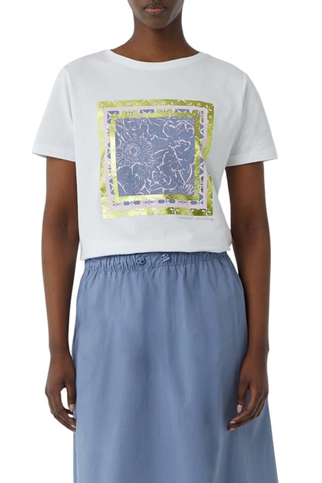 COMMA T-SHIRTS WHITE 1