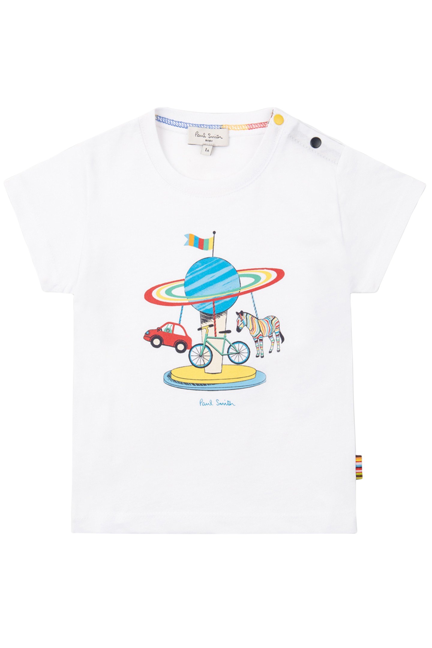 CANEL WHITE ORGANIC COTTON ZEBRA 1