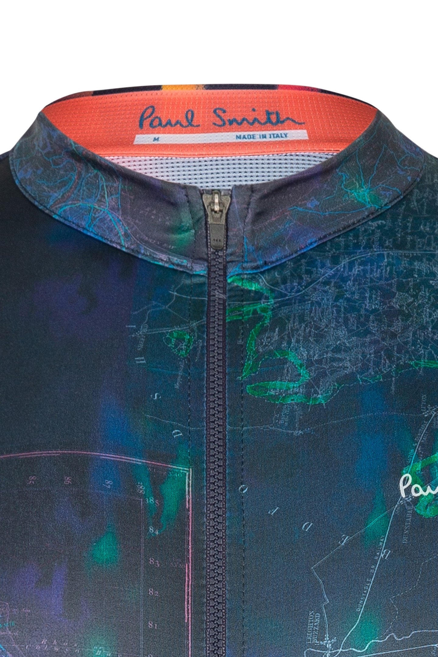 CYCLE JERSEY L/S MAP VERY DARK NAVY 7