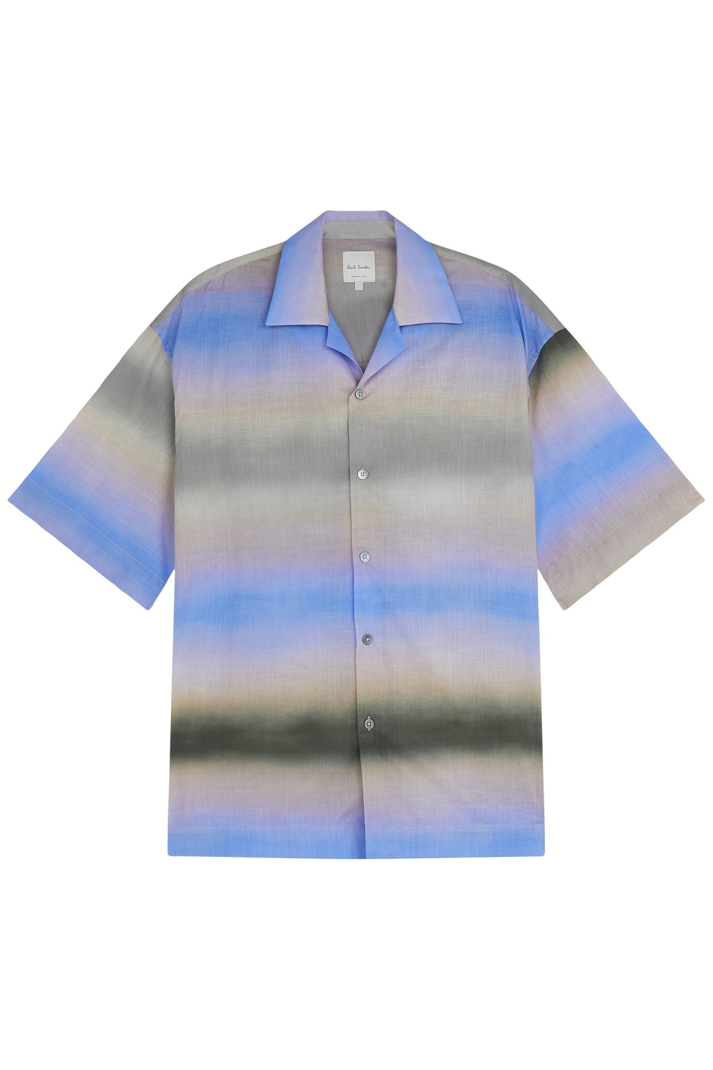 S/S OVER SIZED SHIRT BLUE 1