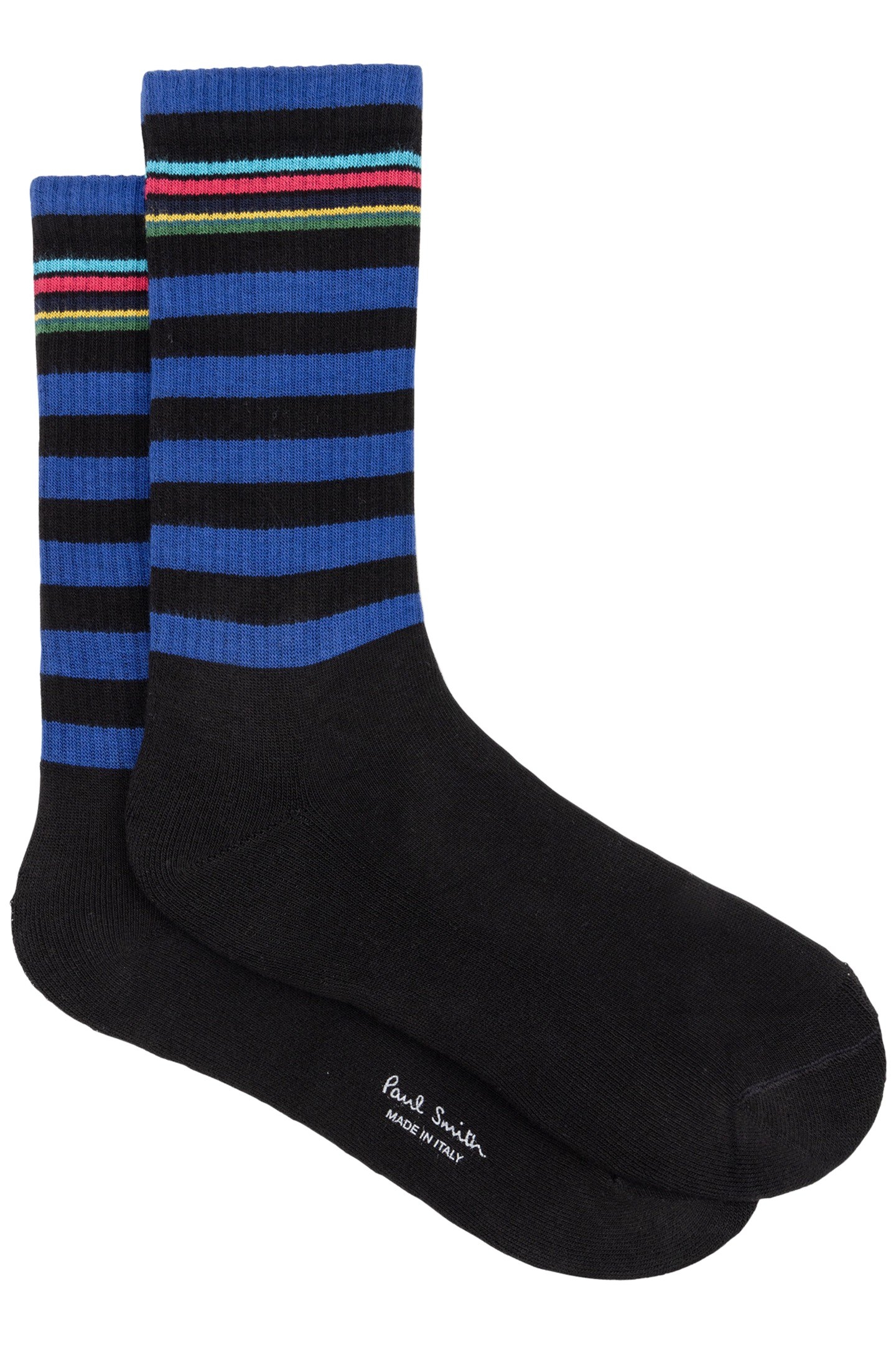 SOCK PS CONNOR STRIPE BLACK 1
