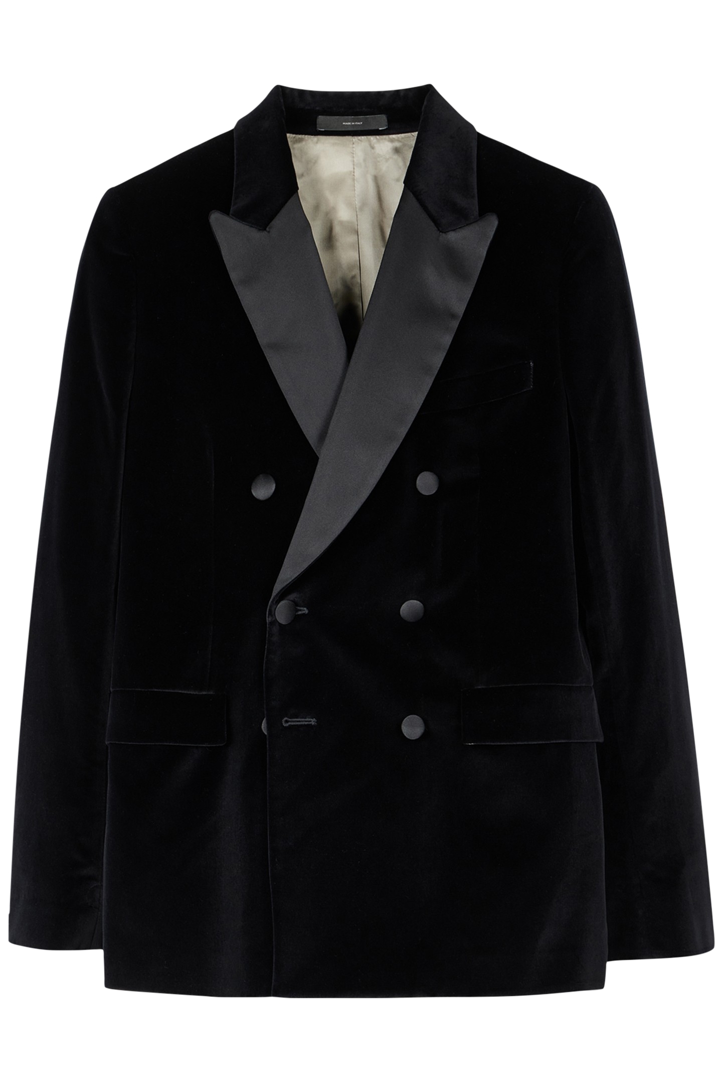 MENS 2 BUTTON JACKET BLACK 3