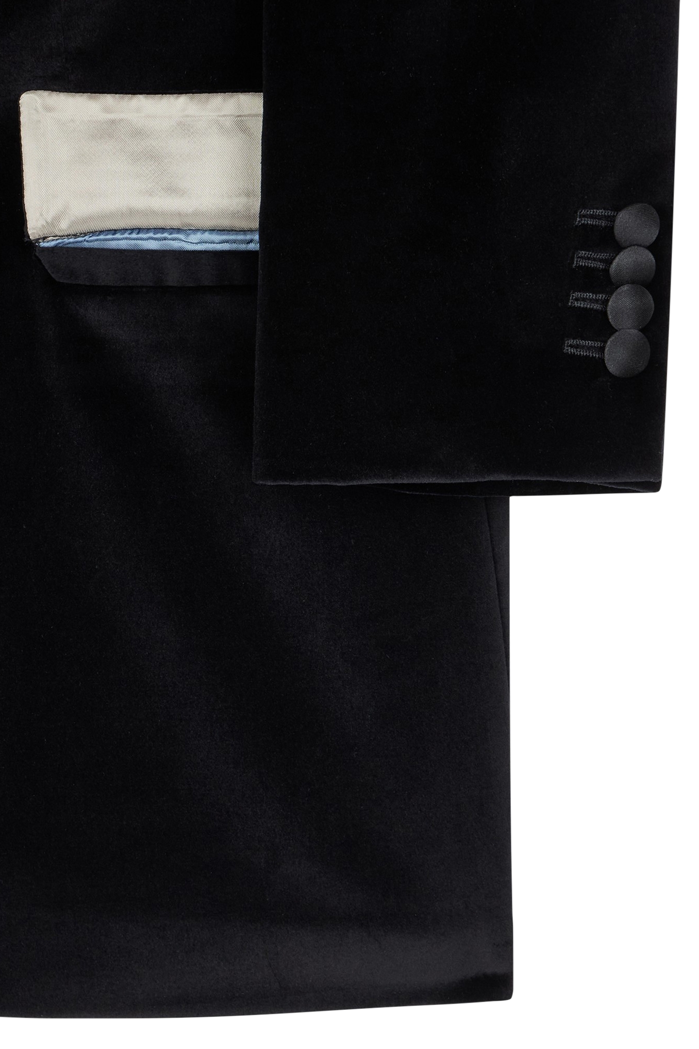 MENS 2 BUTTON JACKET BLACK 7