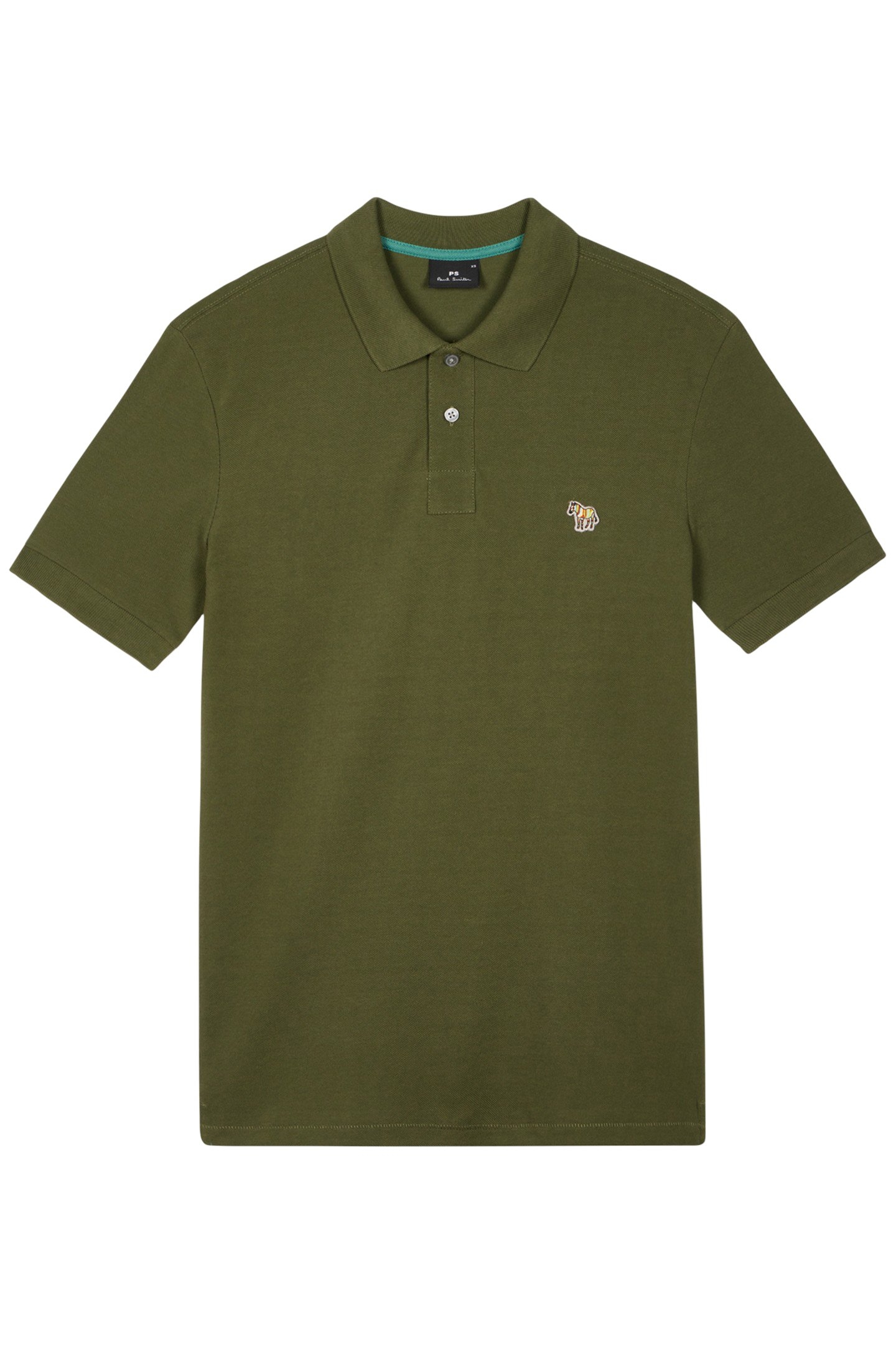 REG FIT SS POLO SHIRT ZEBRA MILITARY 1