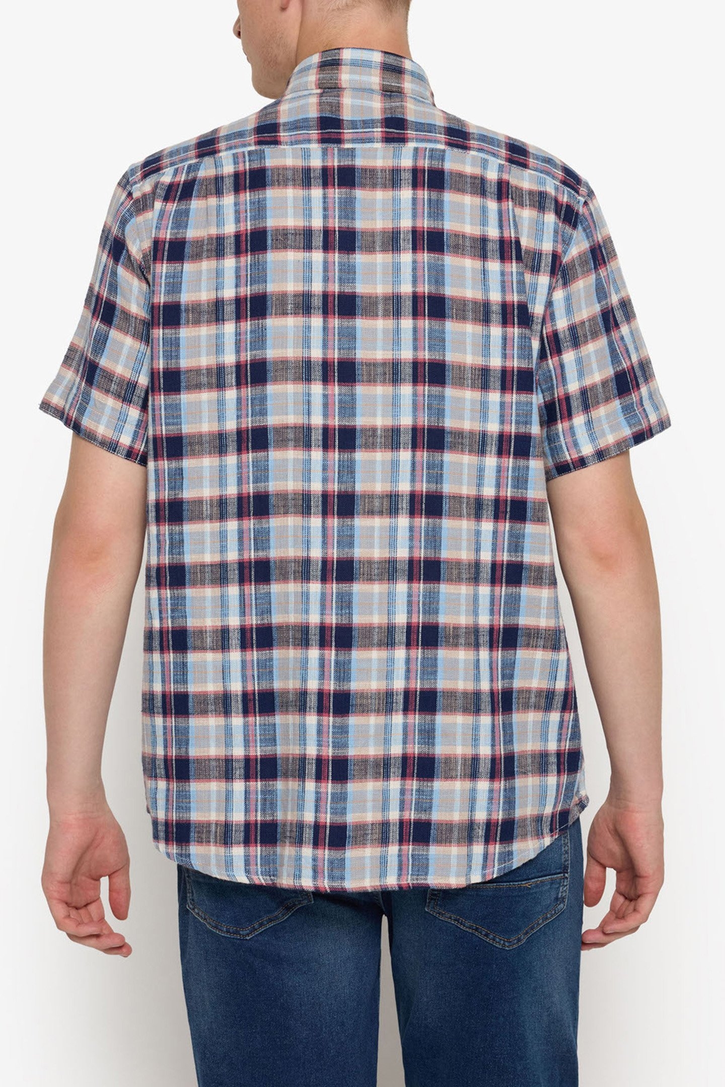 PANSI WAFFLE CHECK RED EARTH 2