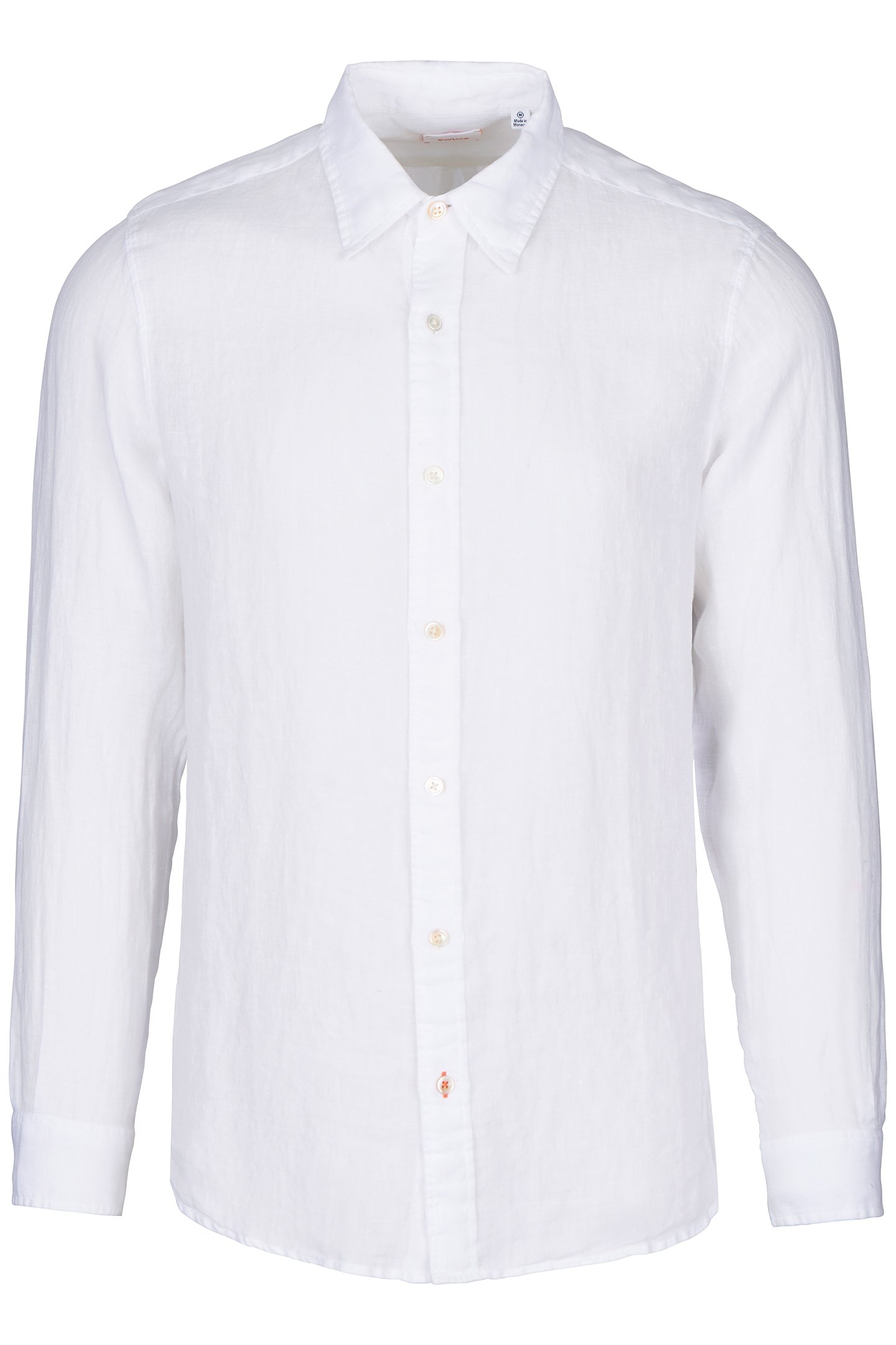 AMALFI LINEN SHIRT WHITE 1