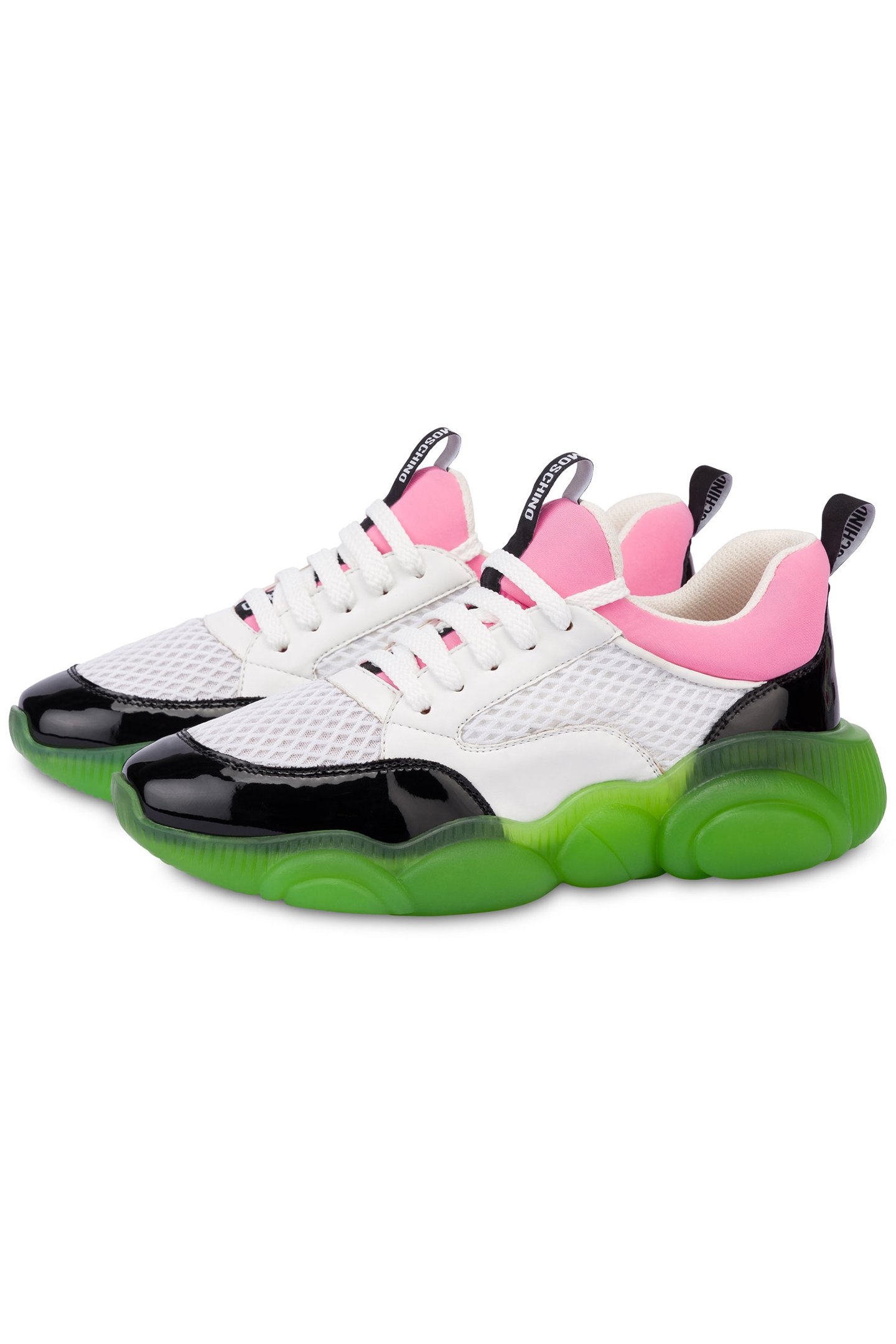 SNEAKERD.ORSO30 MIX BIA+NE+VER+RSA 2