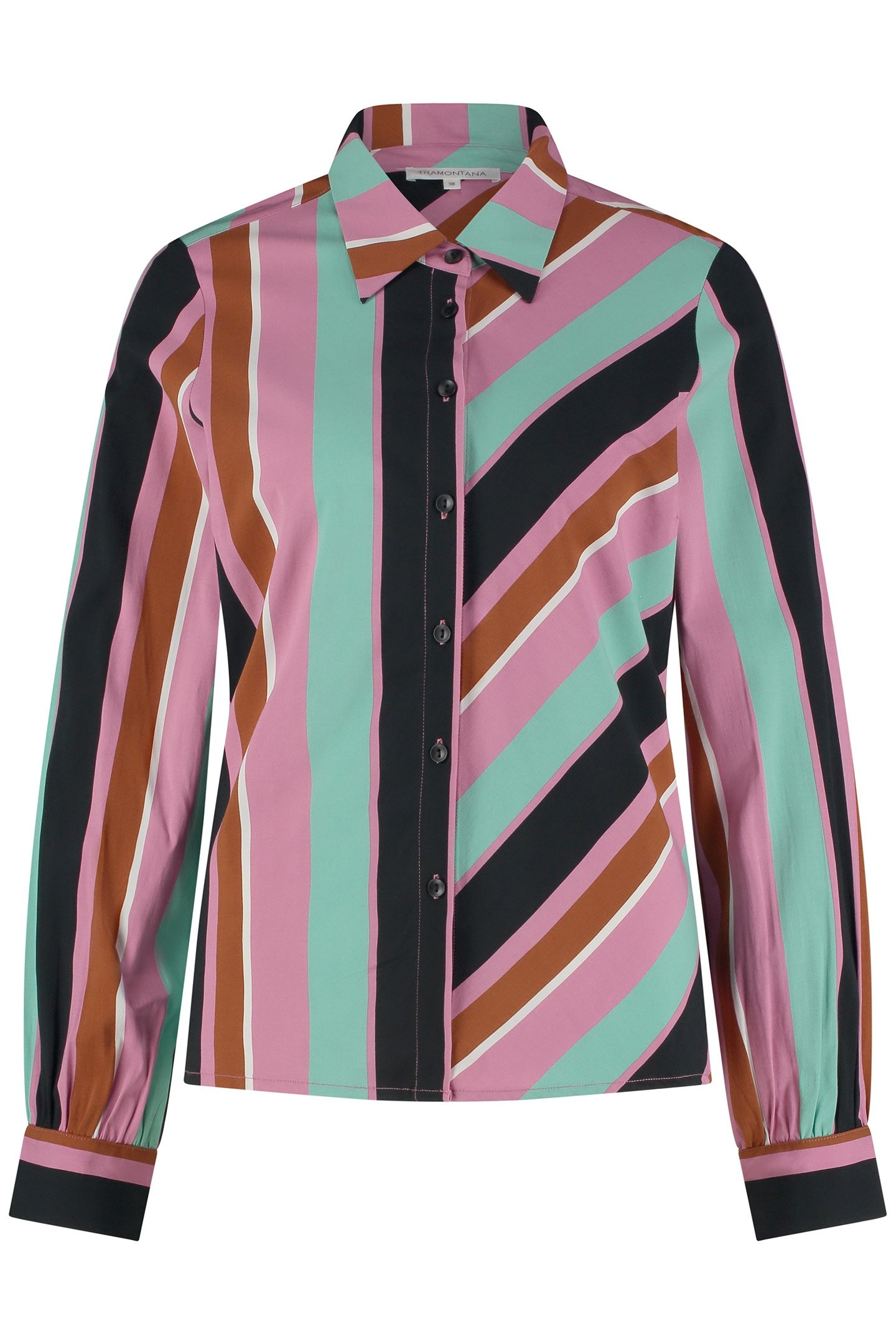 BLOUSE STRIPE MULTI COLOUR 2